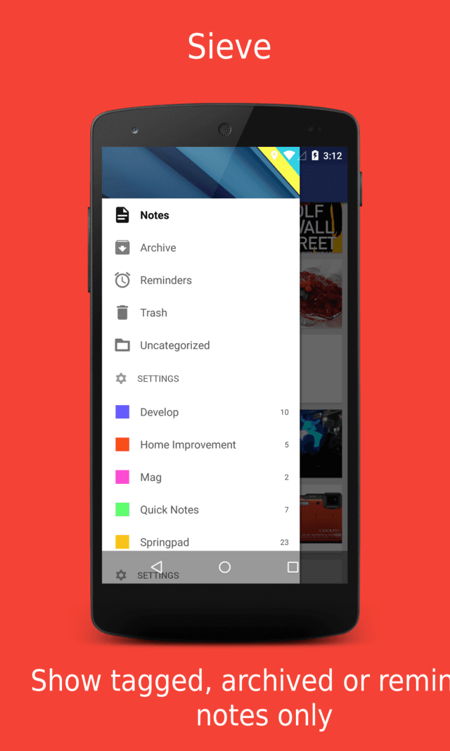 Скриншот 4 — Omni Notes