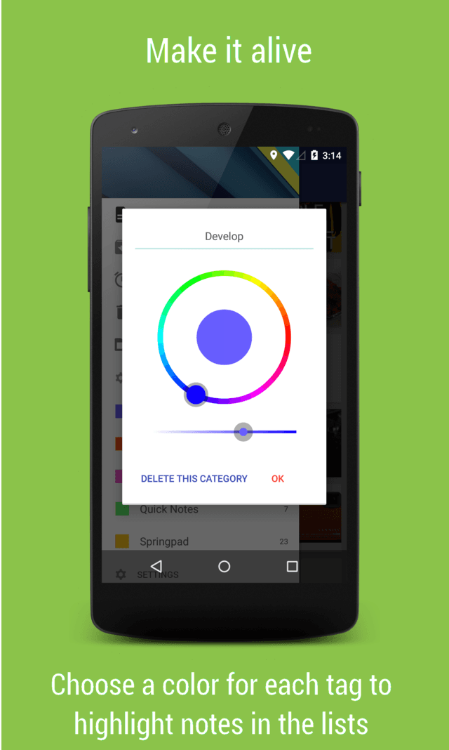 Скриншот 5 — Omni Notes