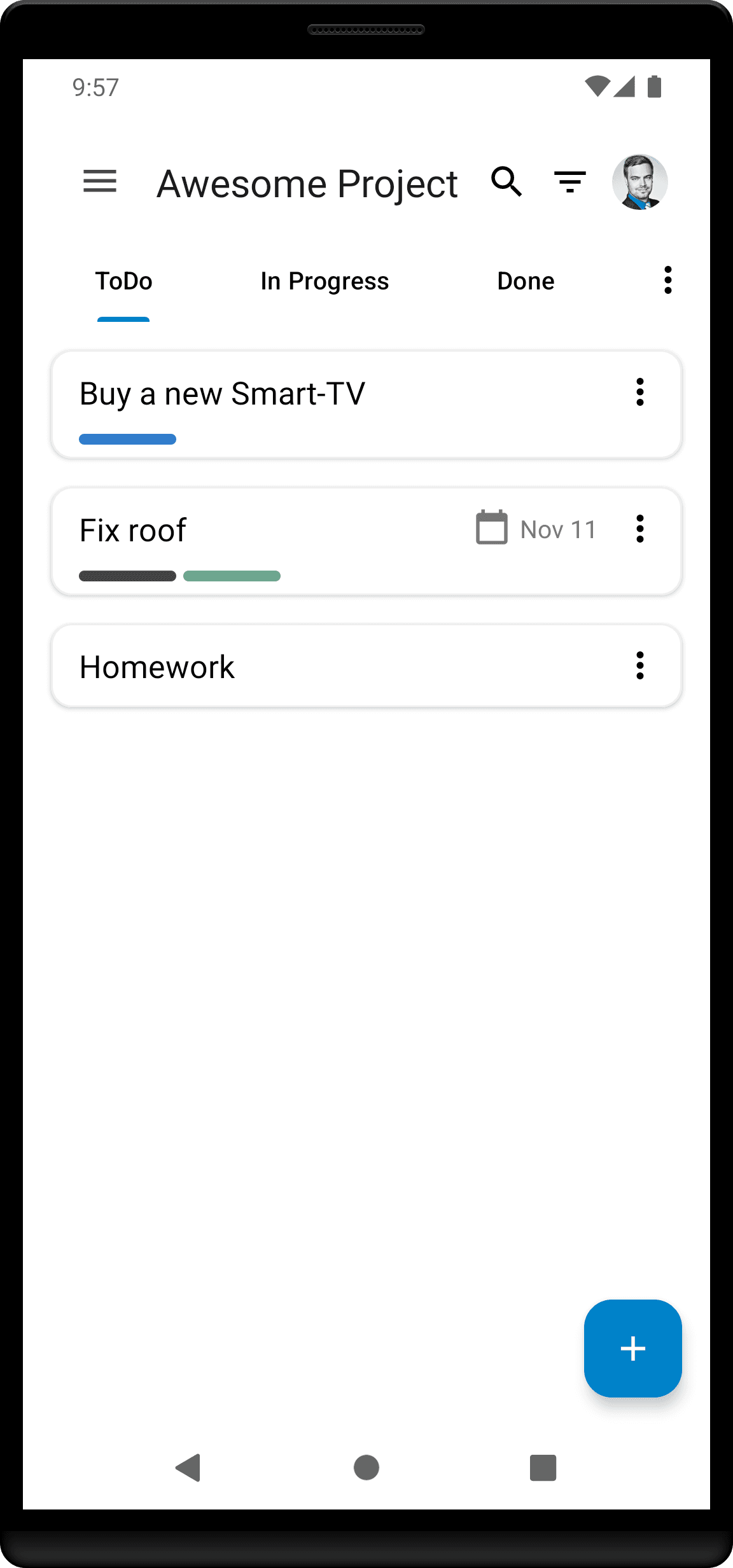 Скриншот 3 — Nextcloud Deck