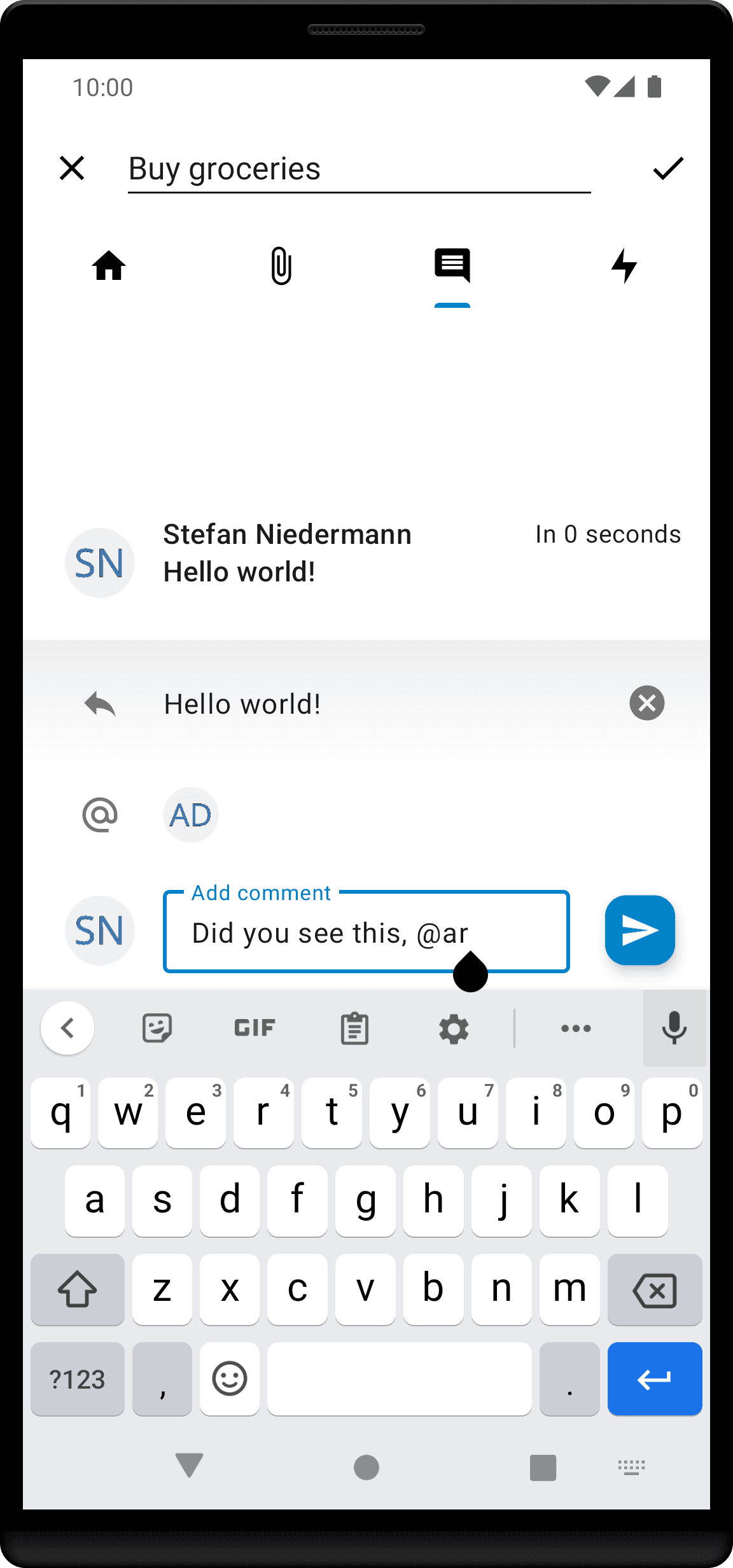 Скриншот 6 — Nextcloud Deck