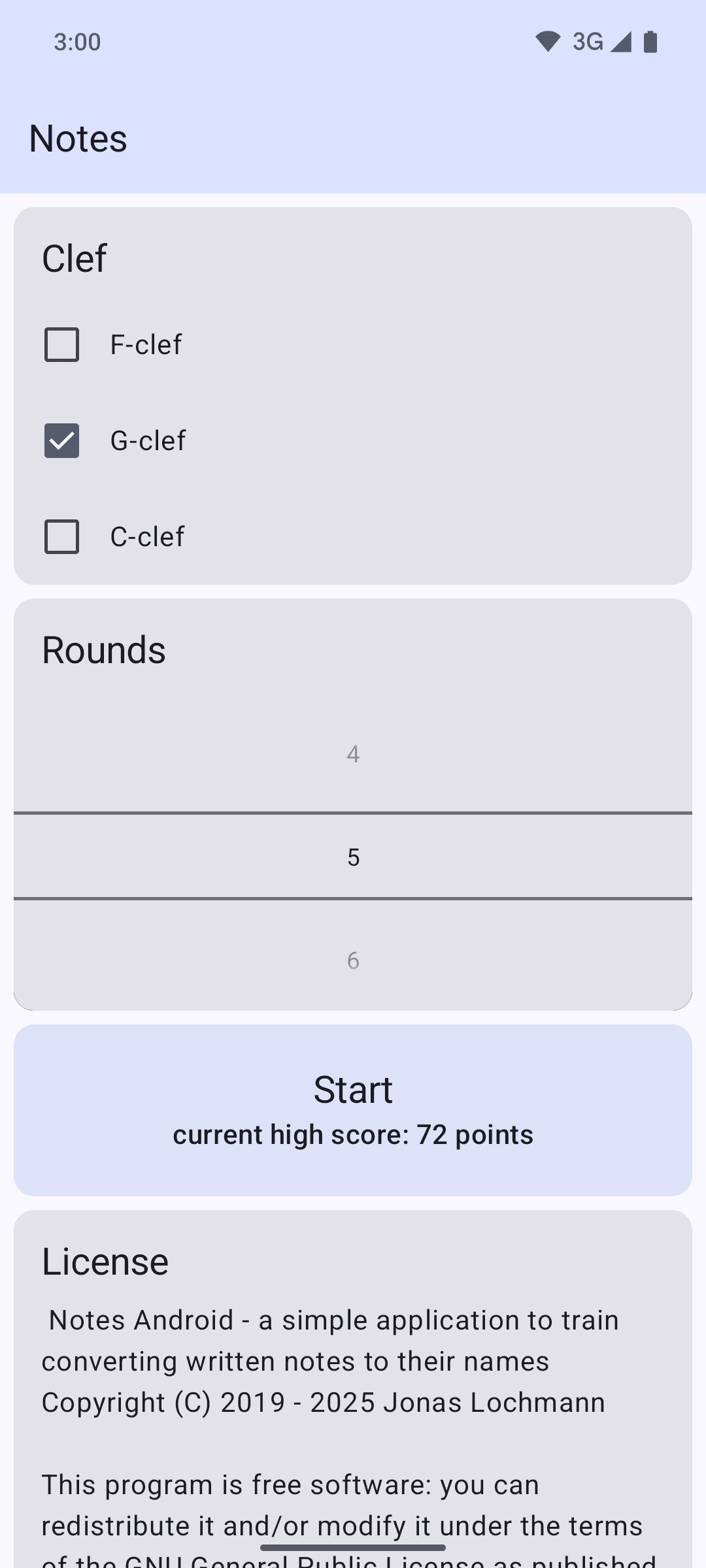 Скриншот 1 — Musical Notes