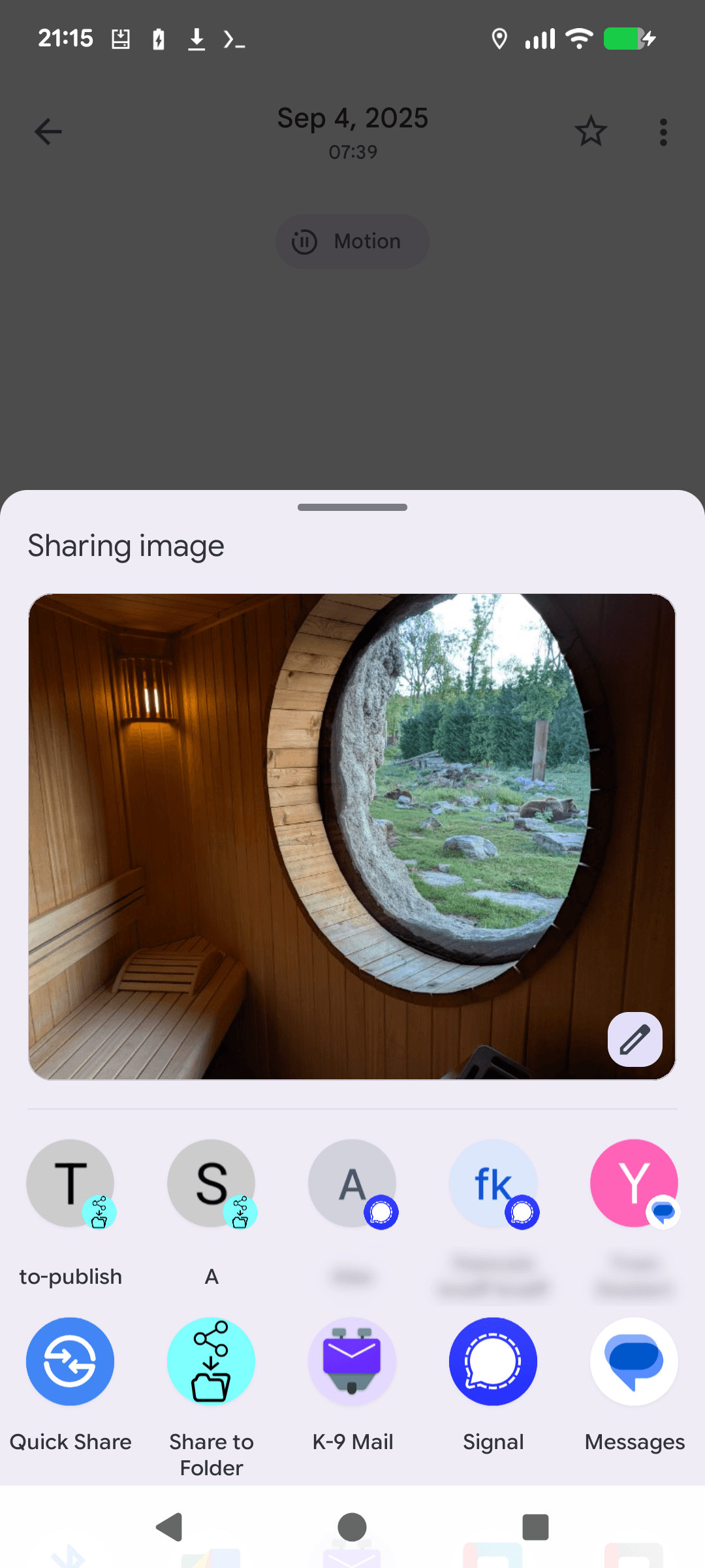 Скриншот 3 — Share to folder