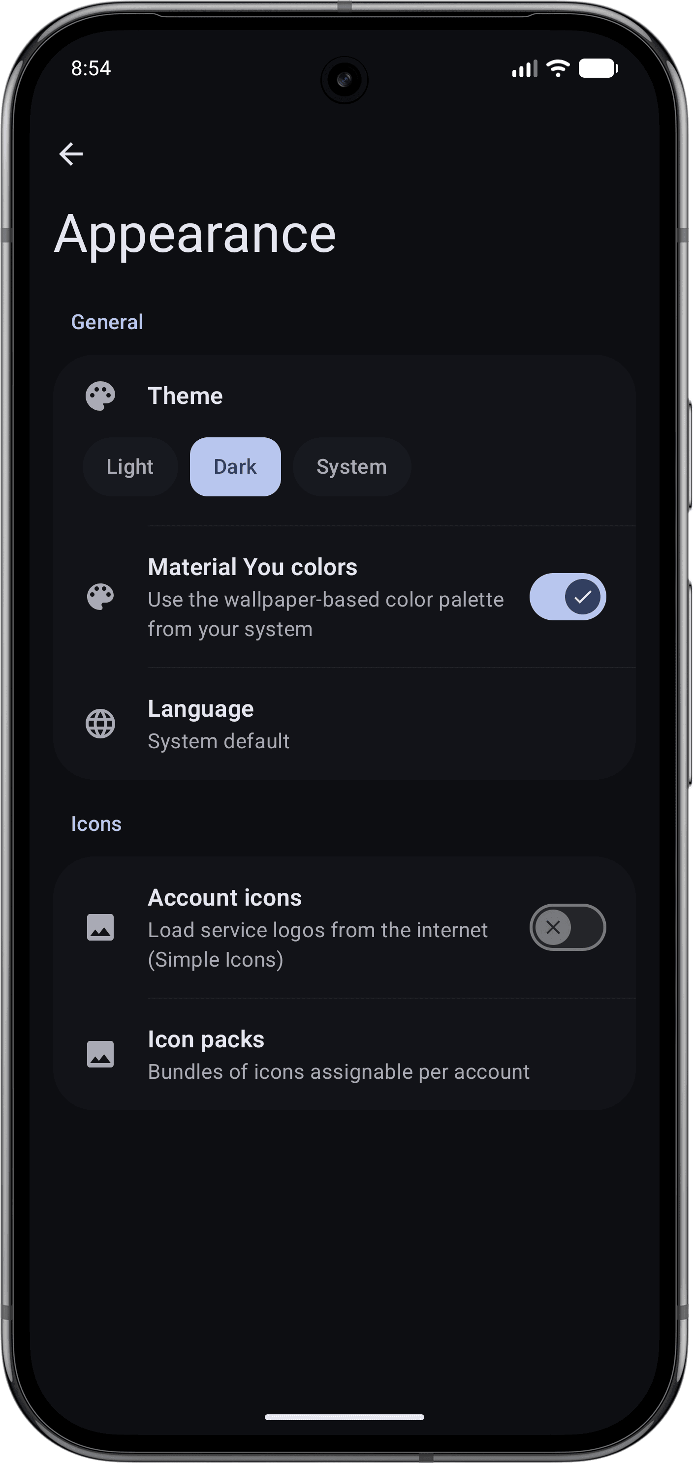 Скриншот 1 — Tokn - MFA / 2FA authenticator