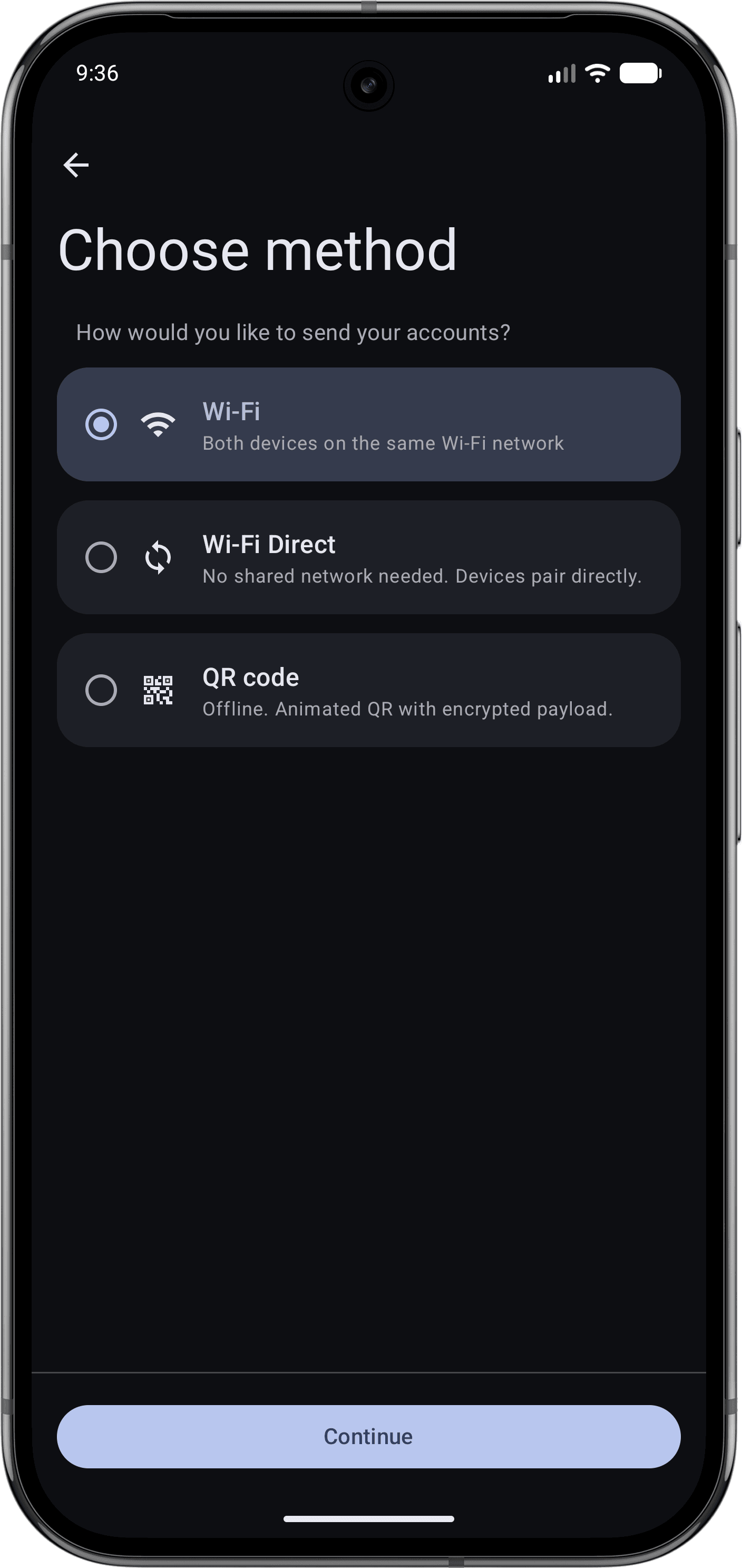 Скриншот 7 — Tokn - MFA / 2FA authenticator