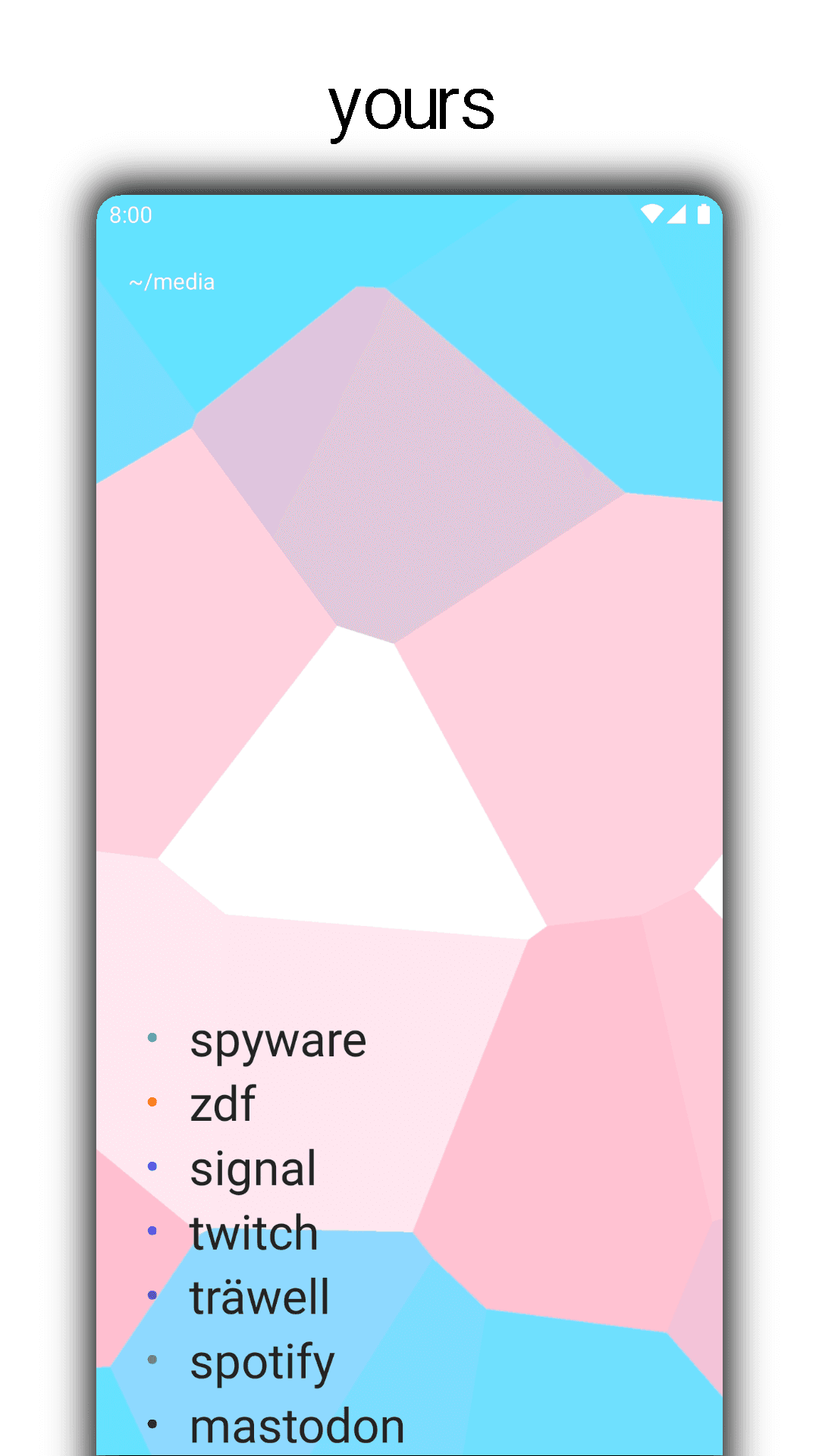 Скриншот 2 — folder launcher