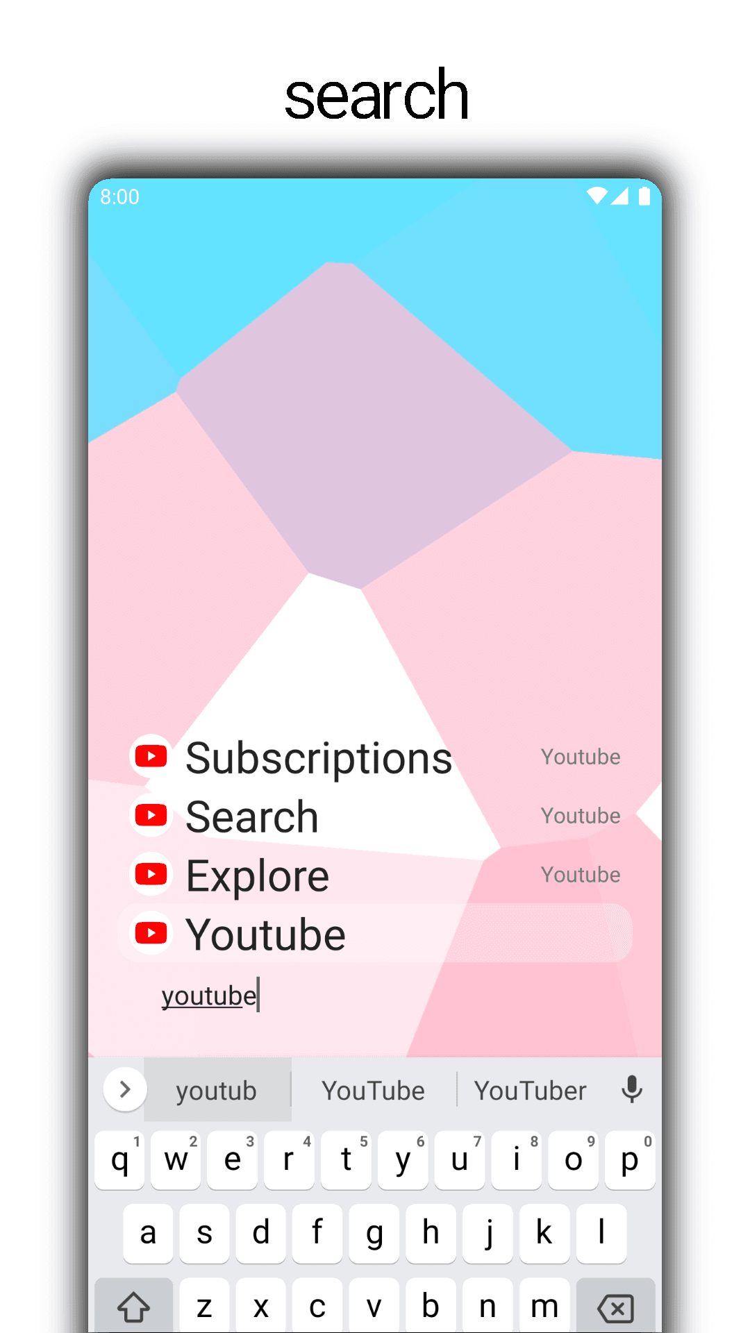 Скриншот 3 — folder launcher