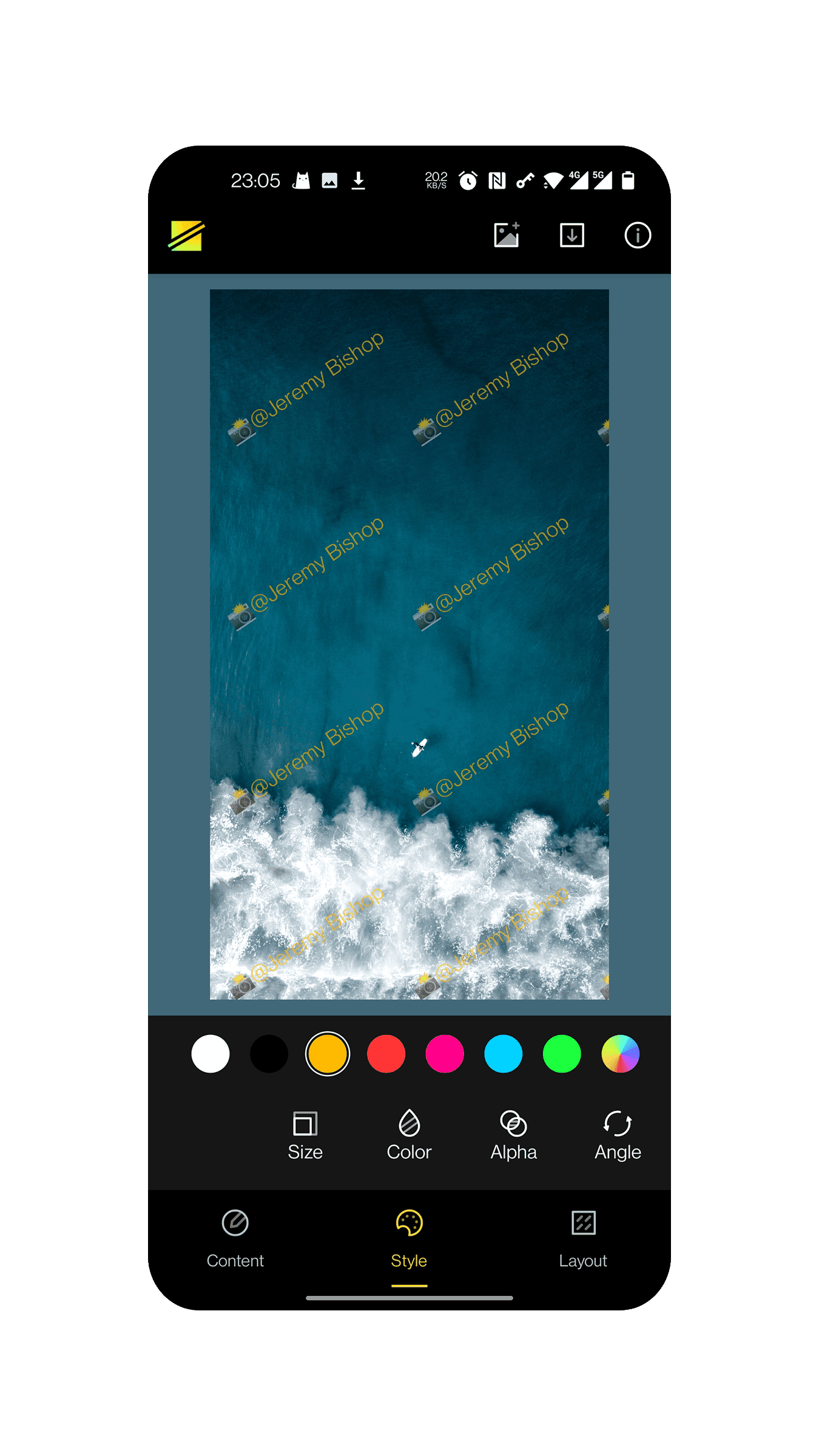 Скриншот 4 — Easy Watermark
