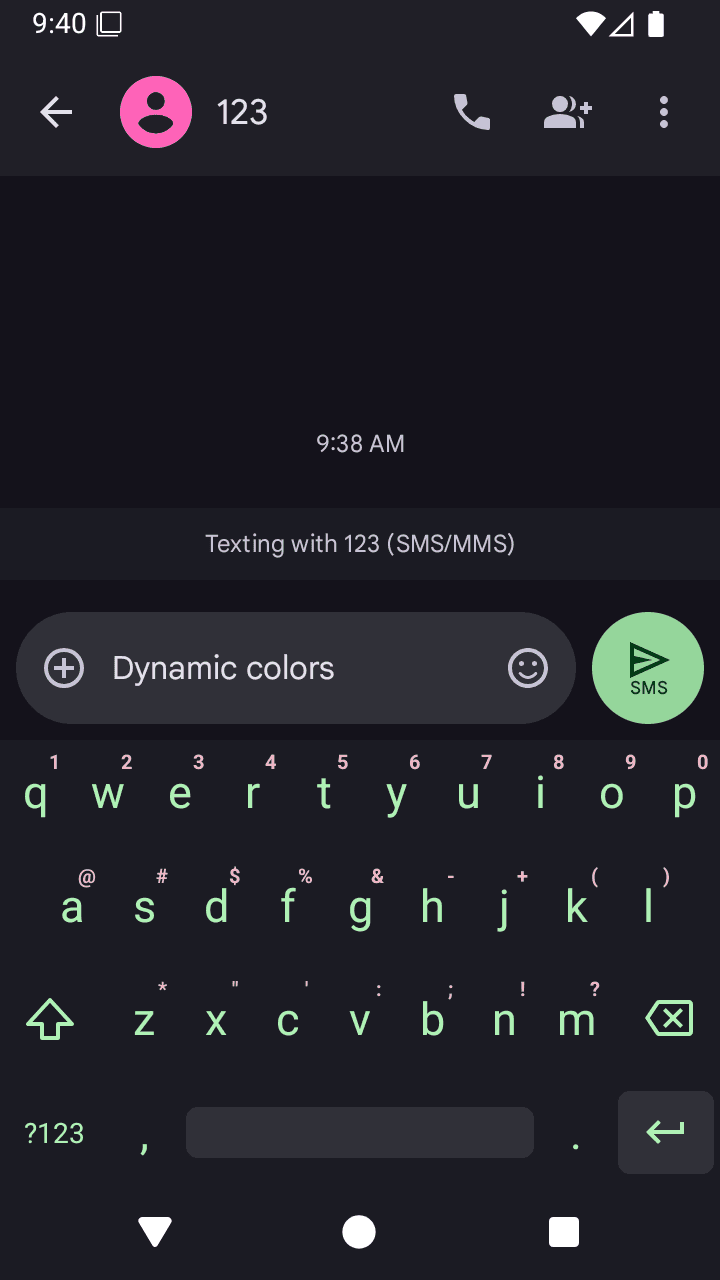 Скриншот 2 — Iris Keyboard