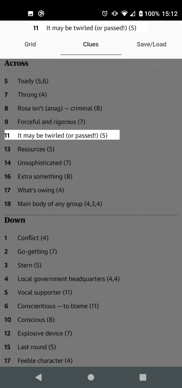 Скриншот 2 — Puzzle Grid
