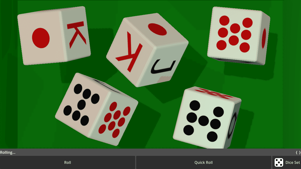 Скриншот 5 — Godot Dice Roller