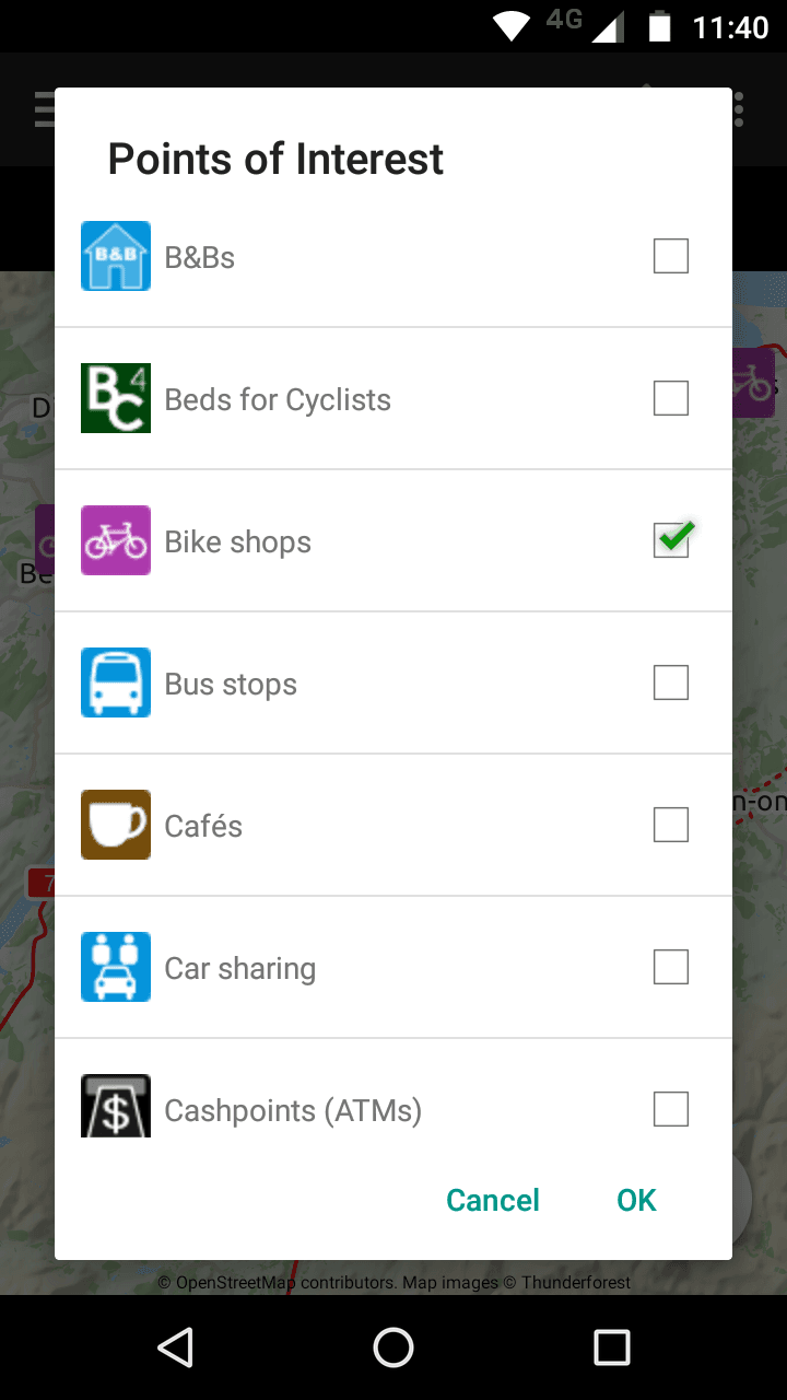 Скриншот 7 — CycleStreets