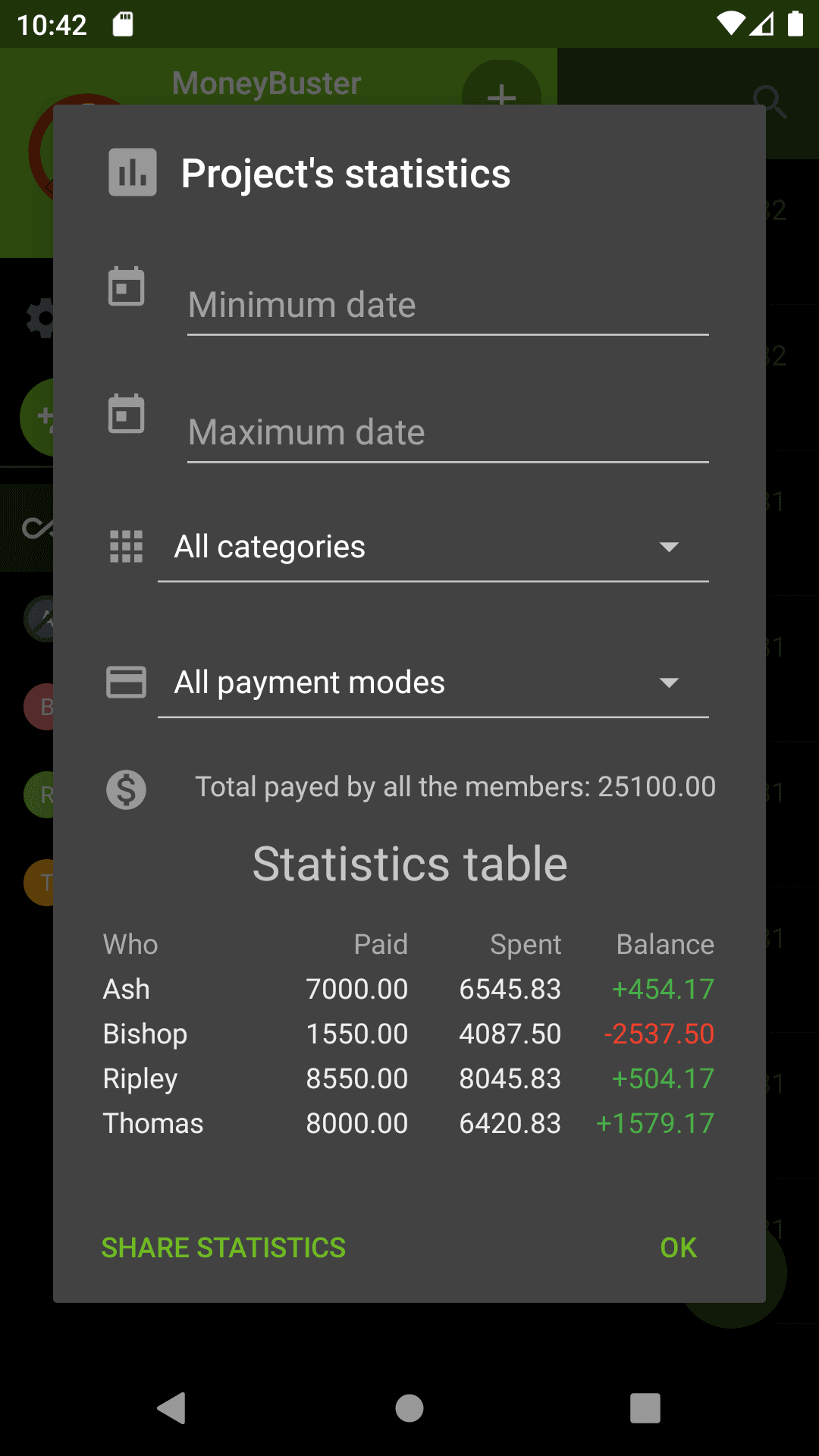 Скриншот 5 — MoneyBuster