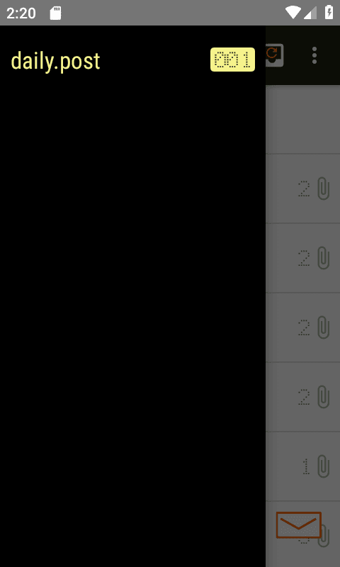 Скриншот 2 — Inbox Pager