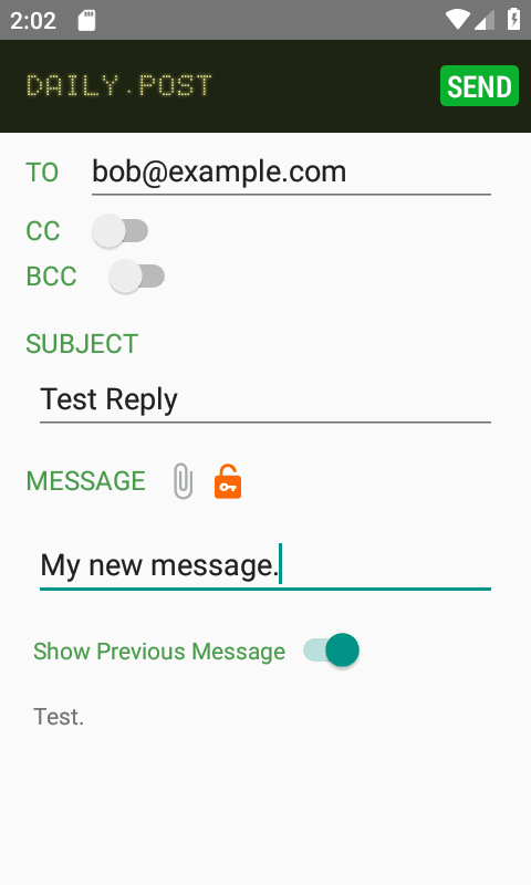 Скриншот 5 — Inbox Pager