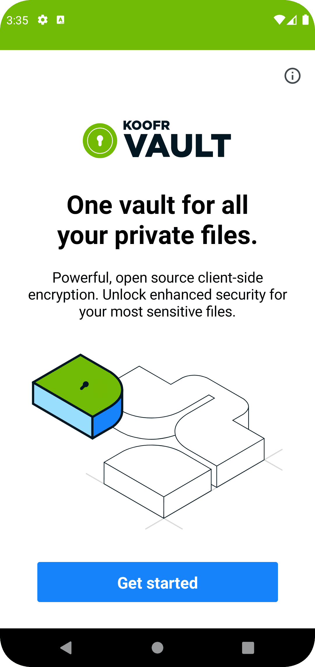 Скриншот 1 — Koofr Vault