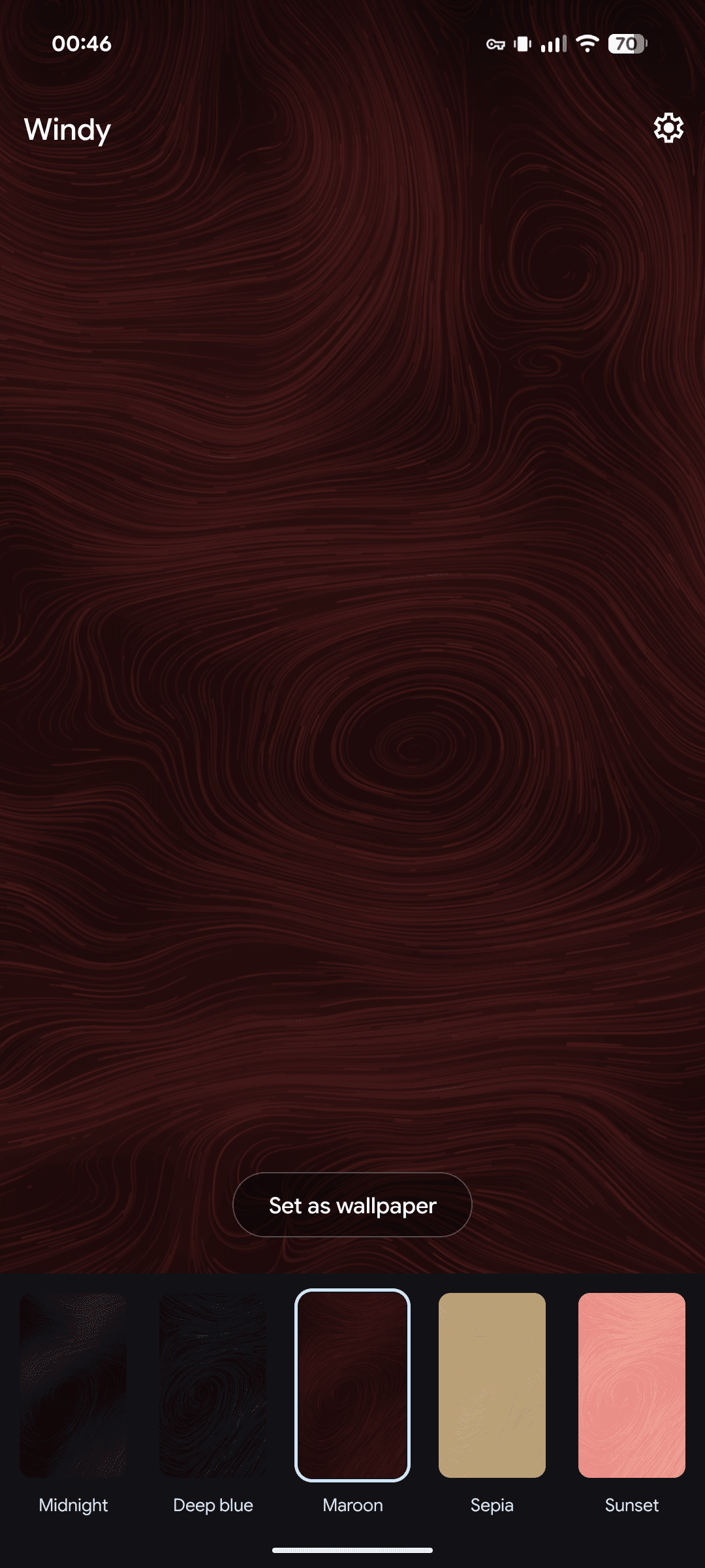 Скриншот 4 — Windy Live Wallpaper
