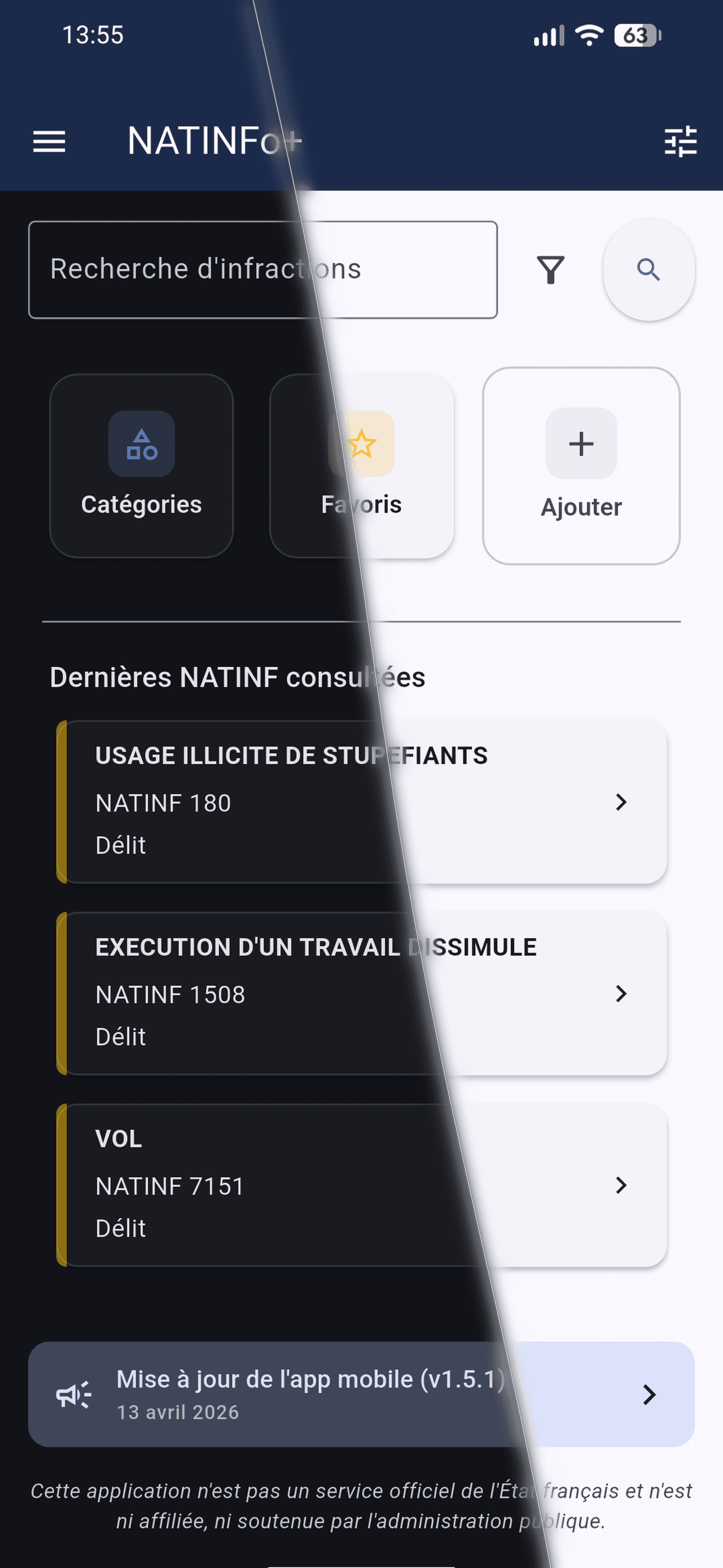 Скриншот 1 — NATINFo+