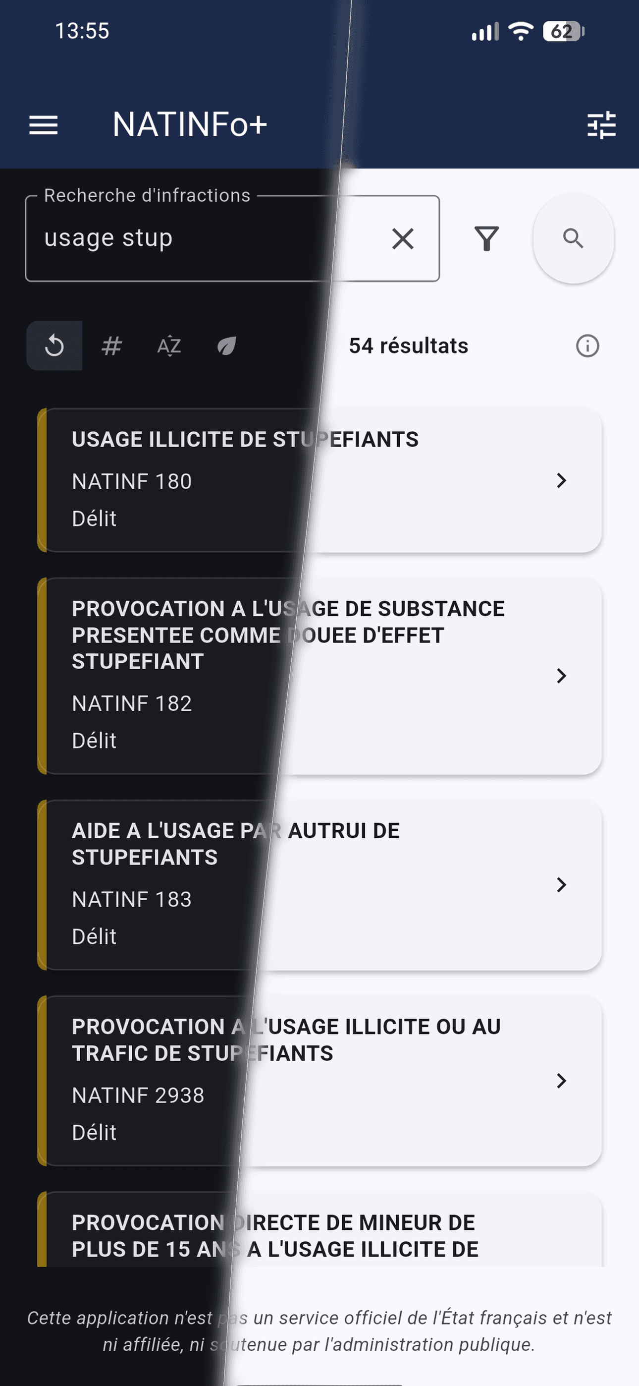 Скриншот 2 — NATINFo+