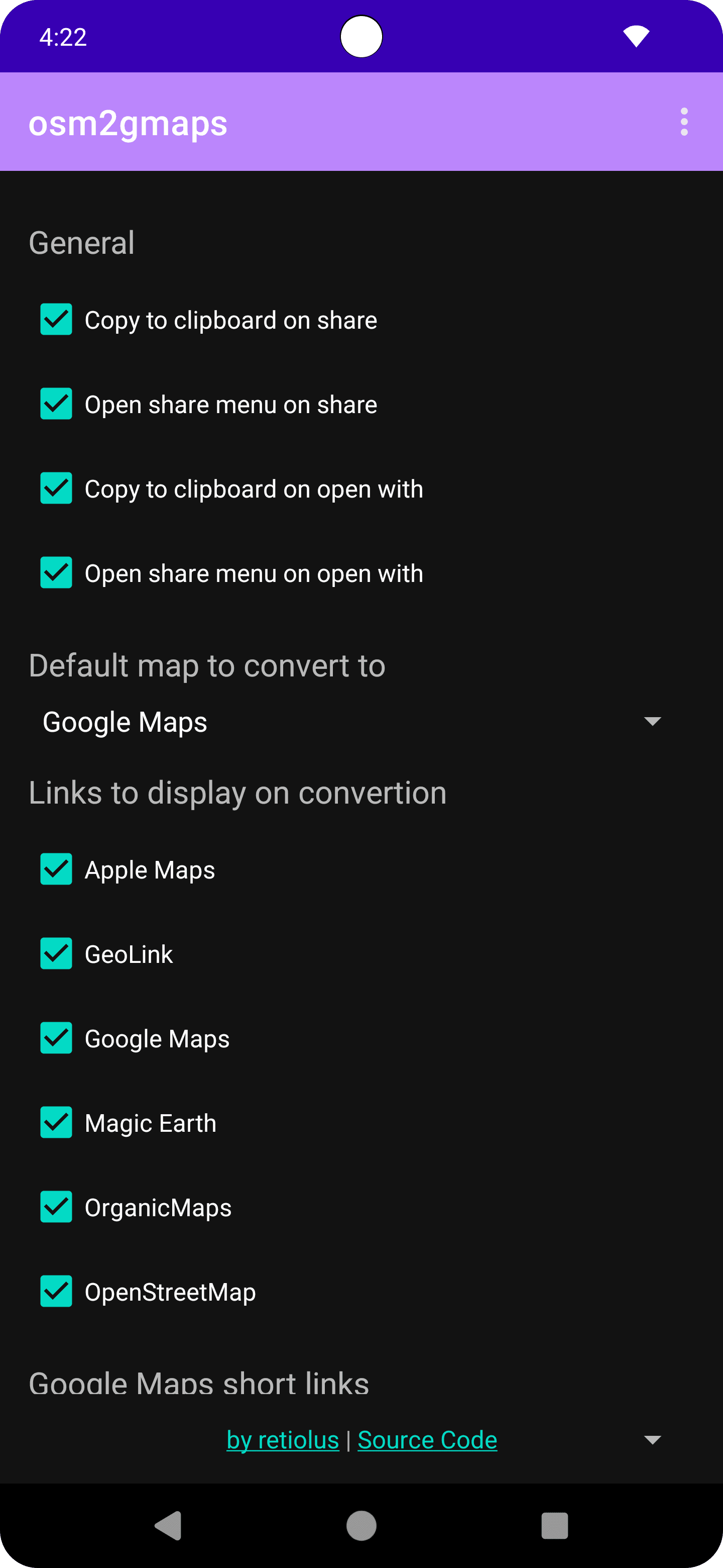 Скриншот 3 — osm2gmaps