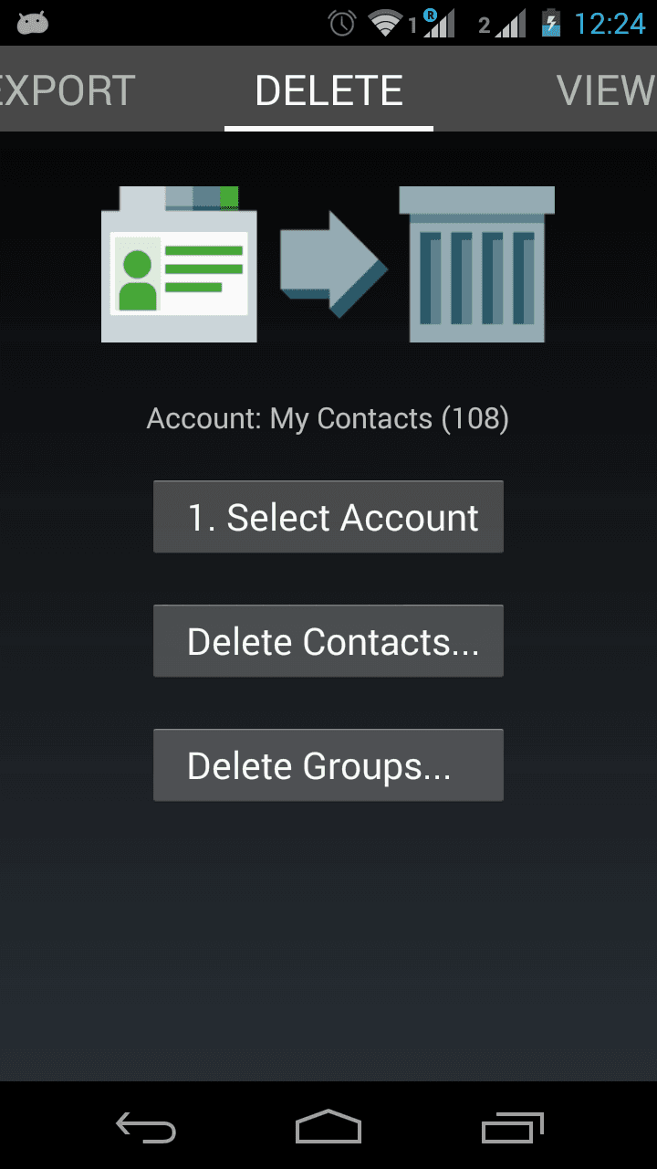 Скриншот 8 — Contacts Import