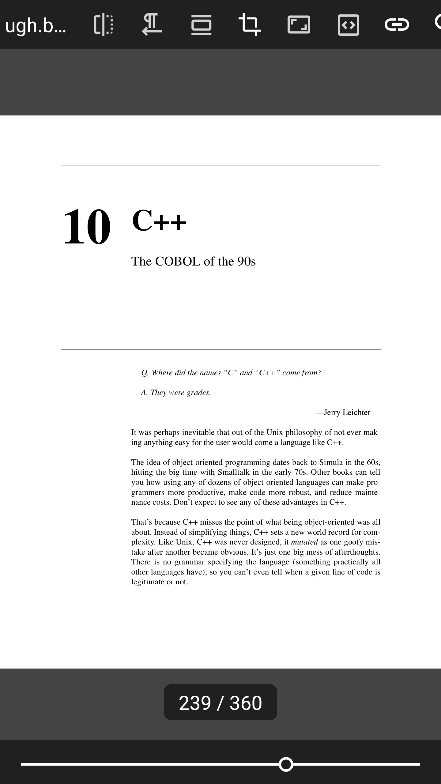 Скриншот 1 — Chaka Book Reader