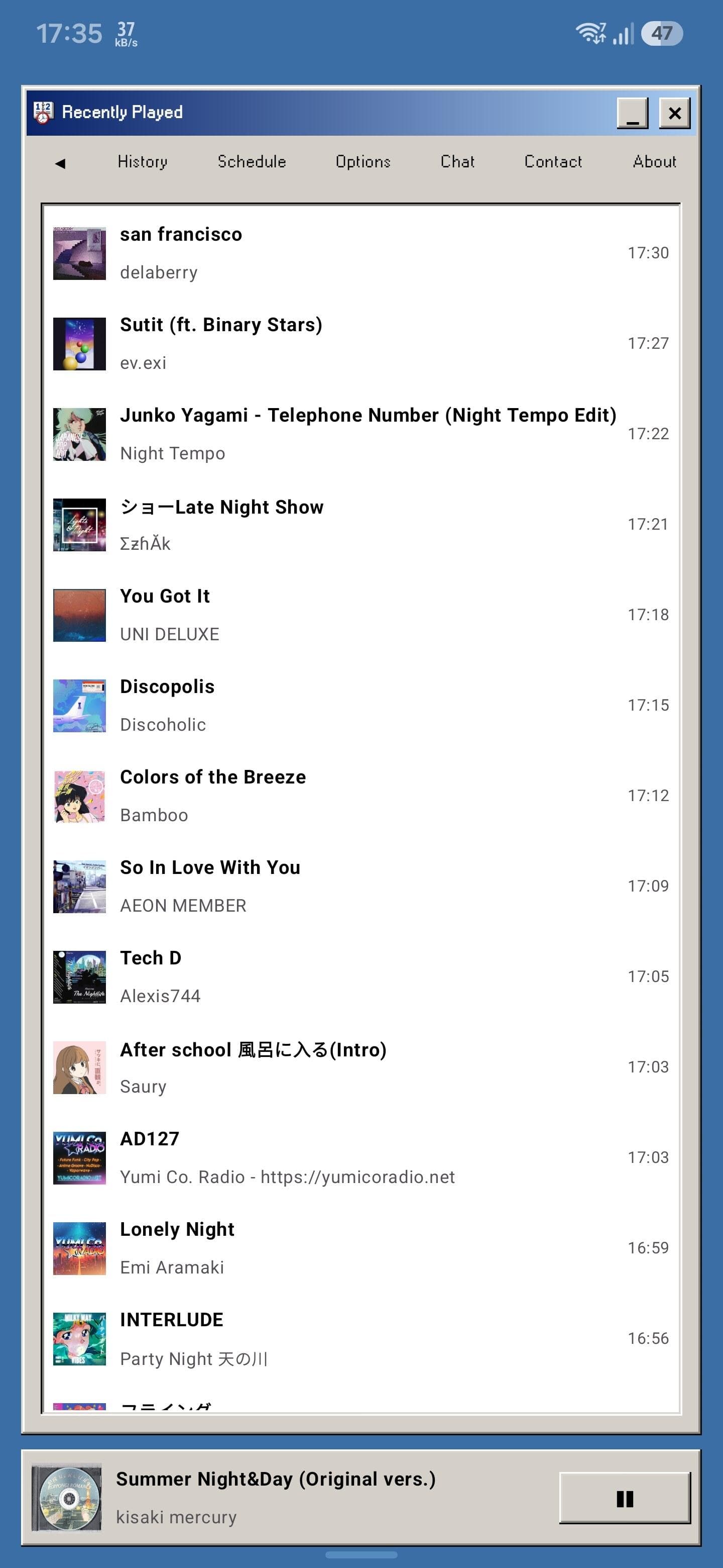 Скриншот 2 — Yumi Co. Radio
