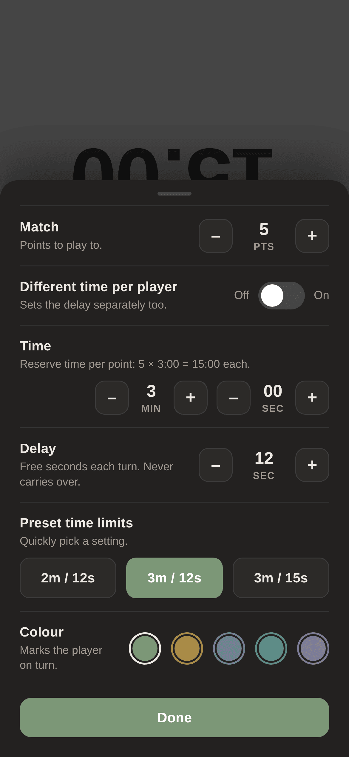 Скриншот 3 — Backgammon Clock
