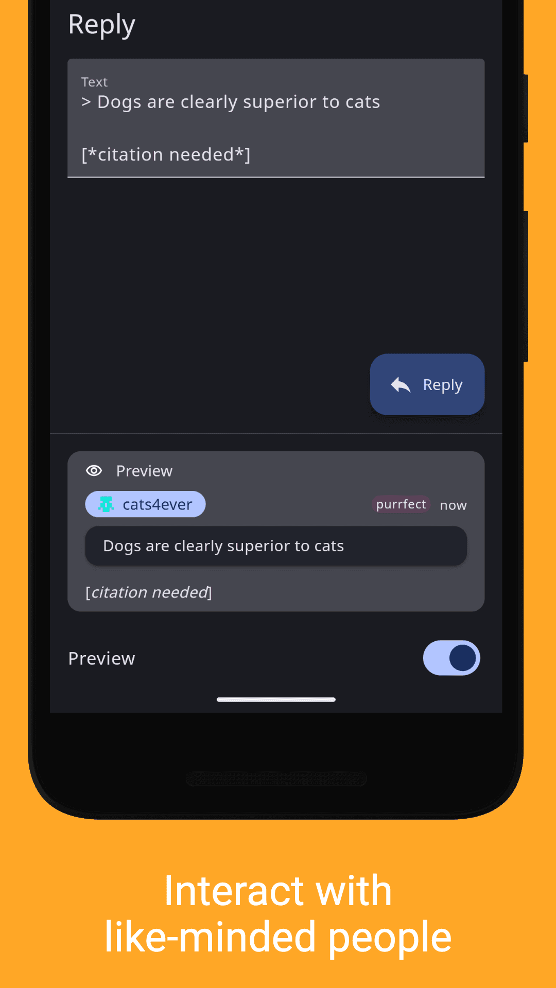 Скриншот 4 — Glider for Hacker News