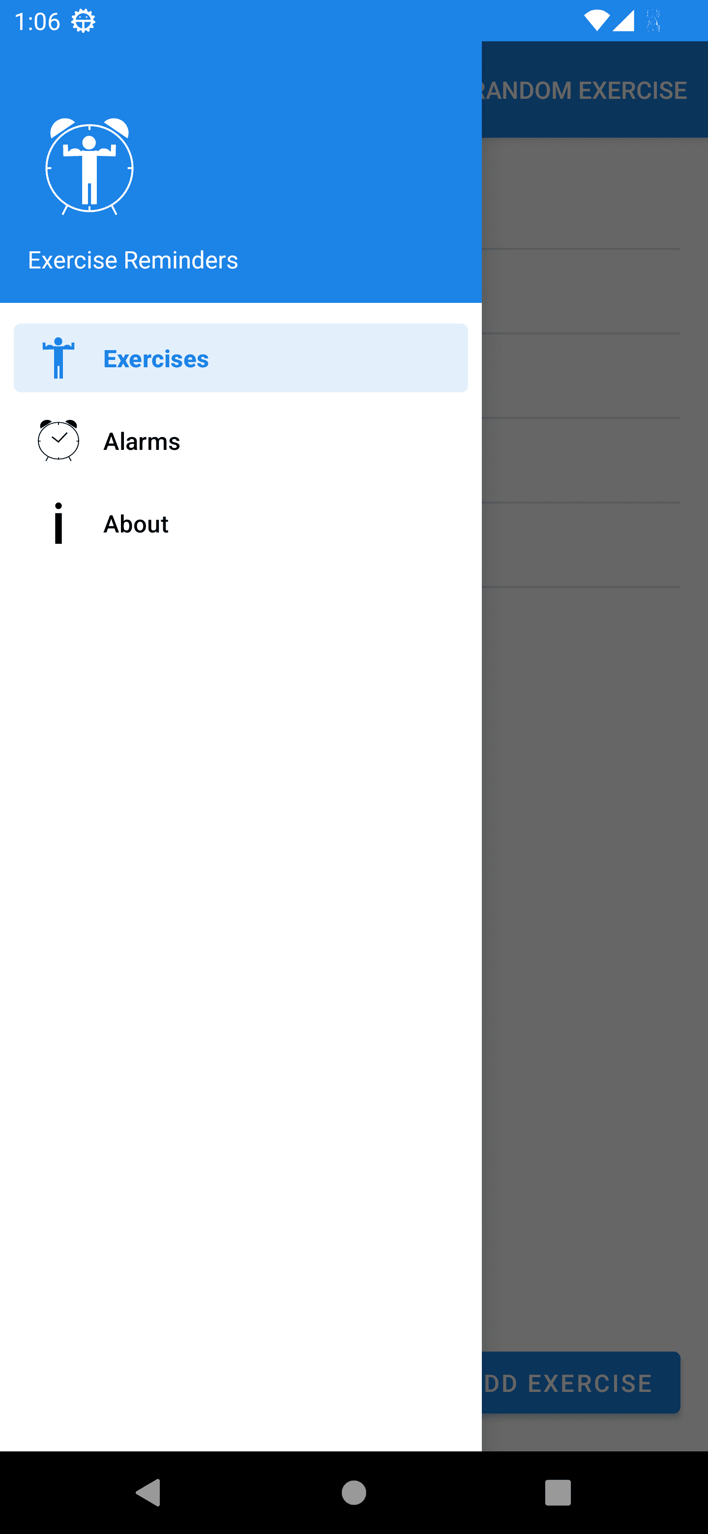 Скриншот 4 — Exercise Reminders