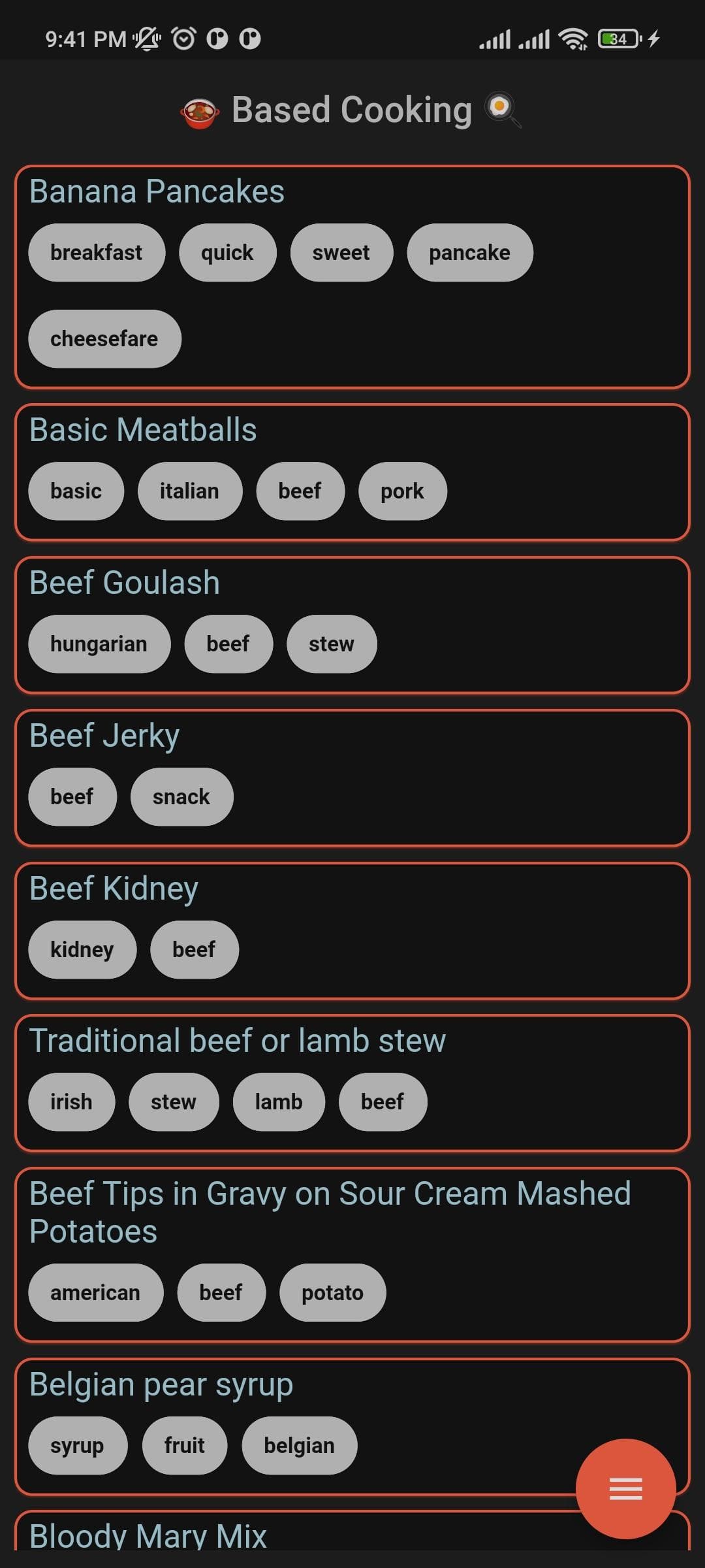 Скриншот 1 — Based Cooking