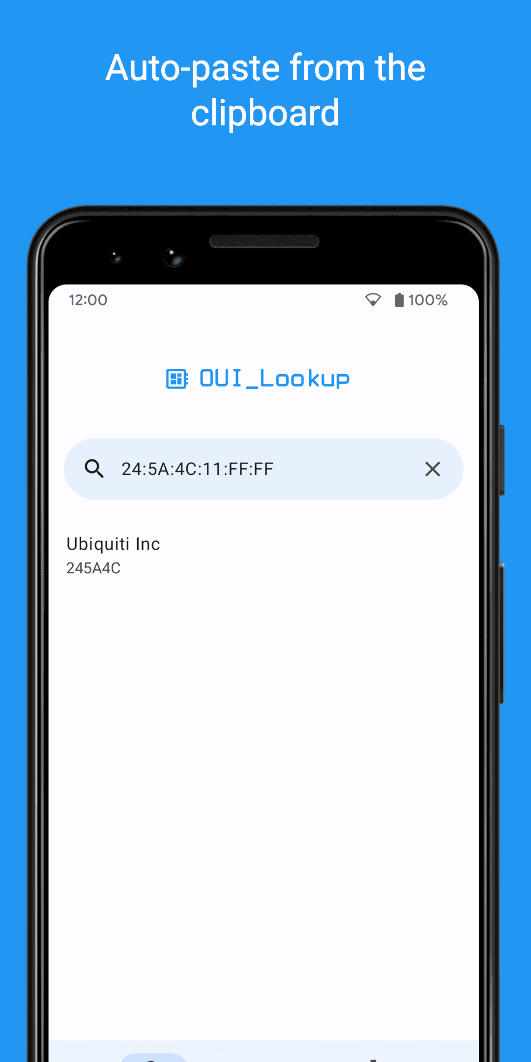 Скриншот 2 — OUI Lookup and Database