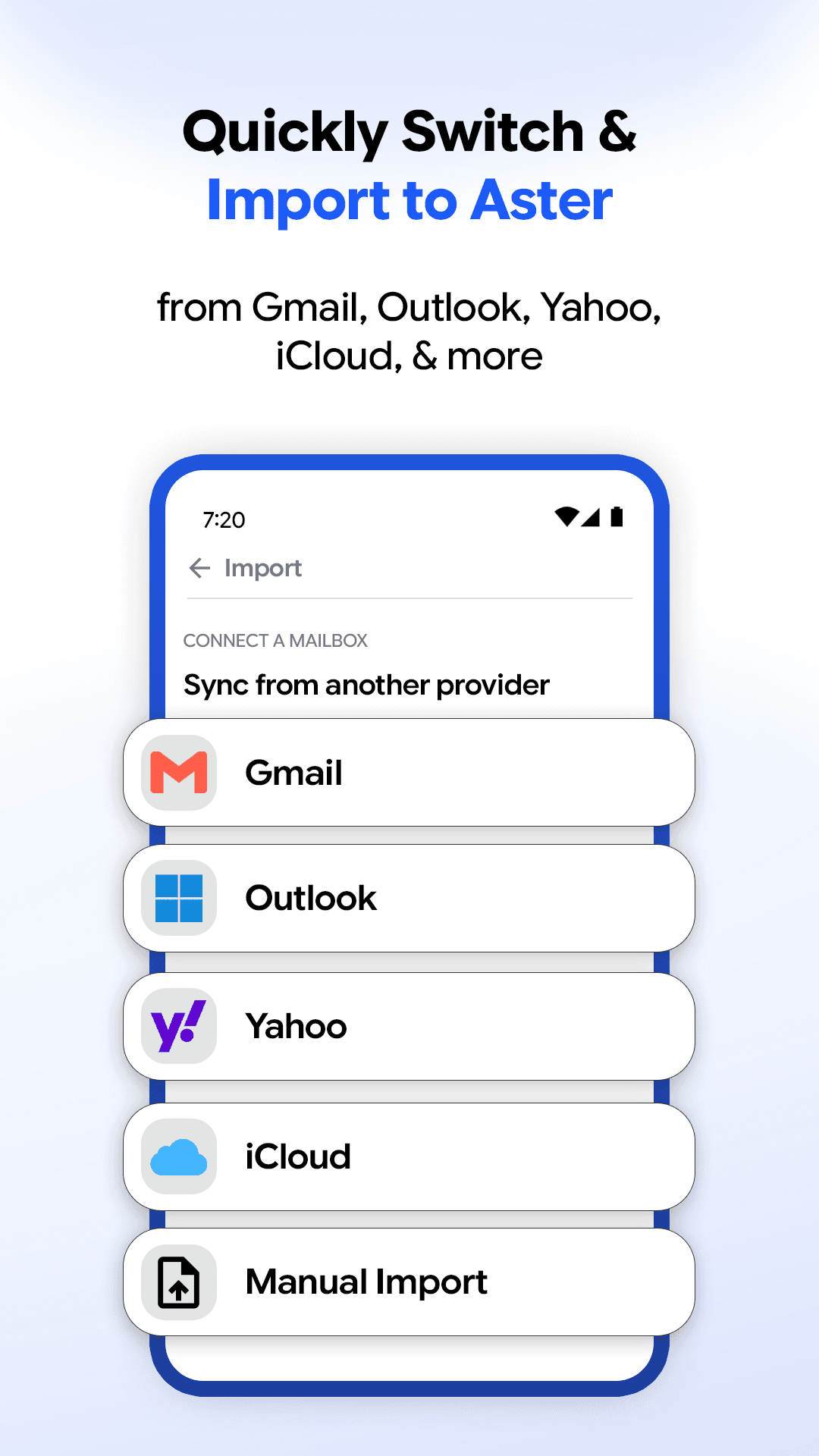 Скриншот 6 — Aster Mail: Encrypted Email