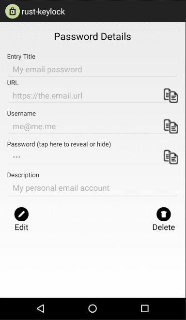 Скриншот 4 — rust-keylock-android