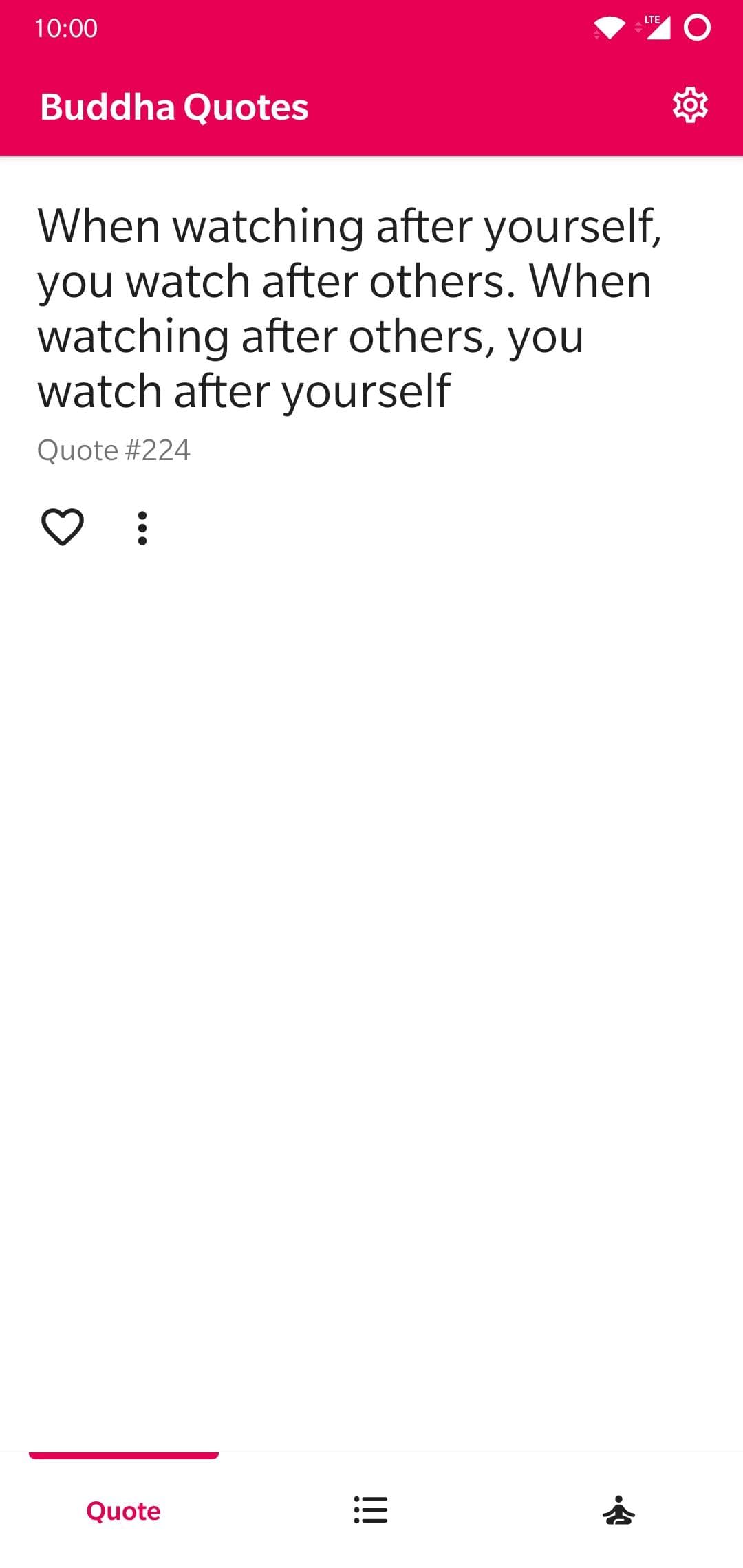 Скриншот 1 — Buddha Quotes