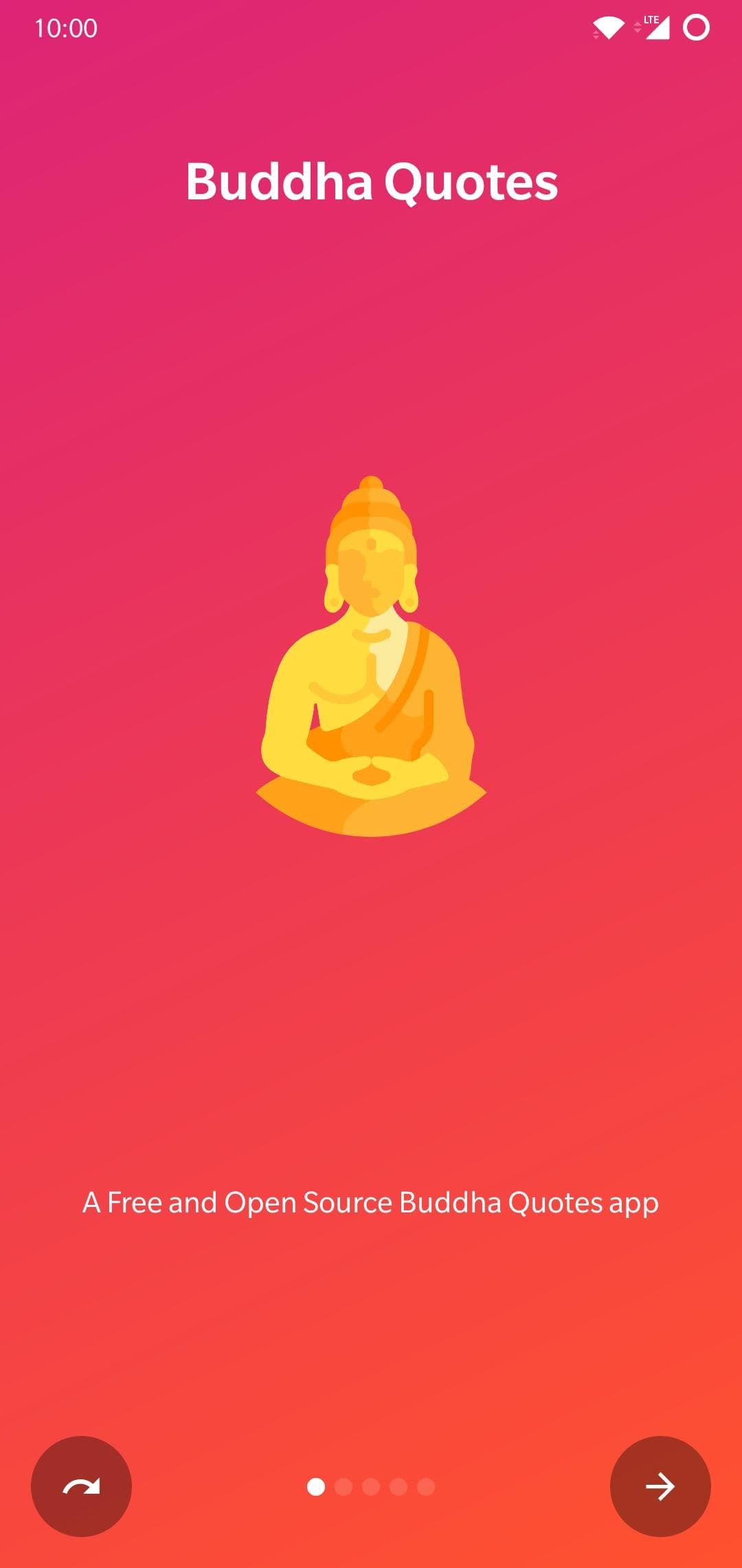 Скриншот 6 — Buddha Quotes