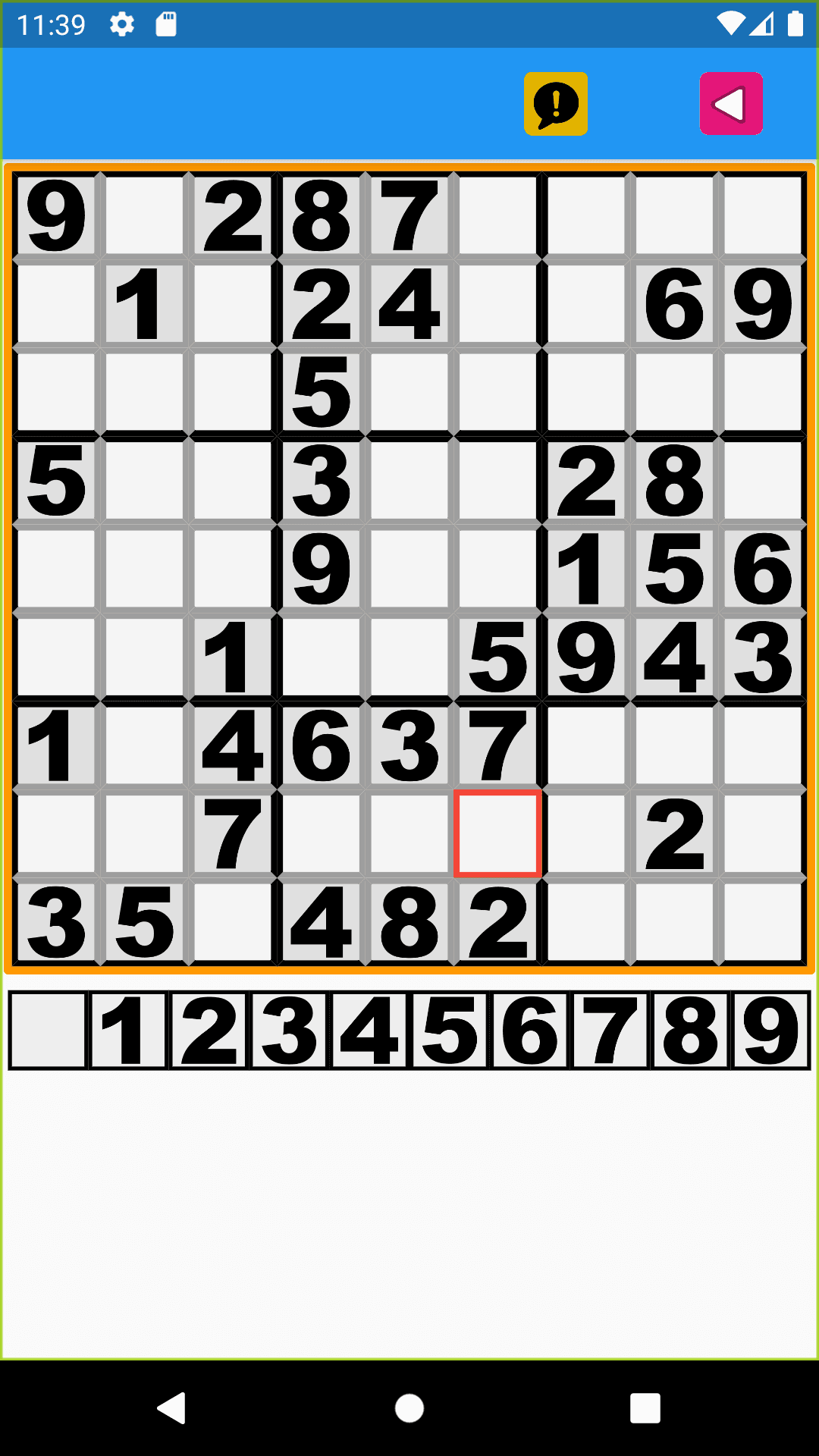 Скриншот 2 — Simple Sudoku Game