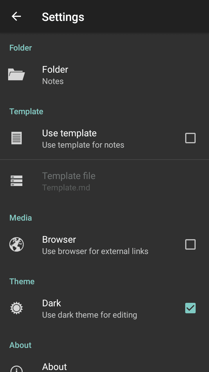 Скриншот 2 — Notes