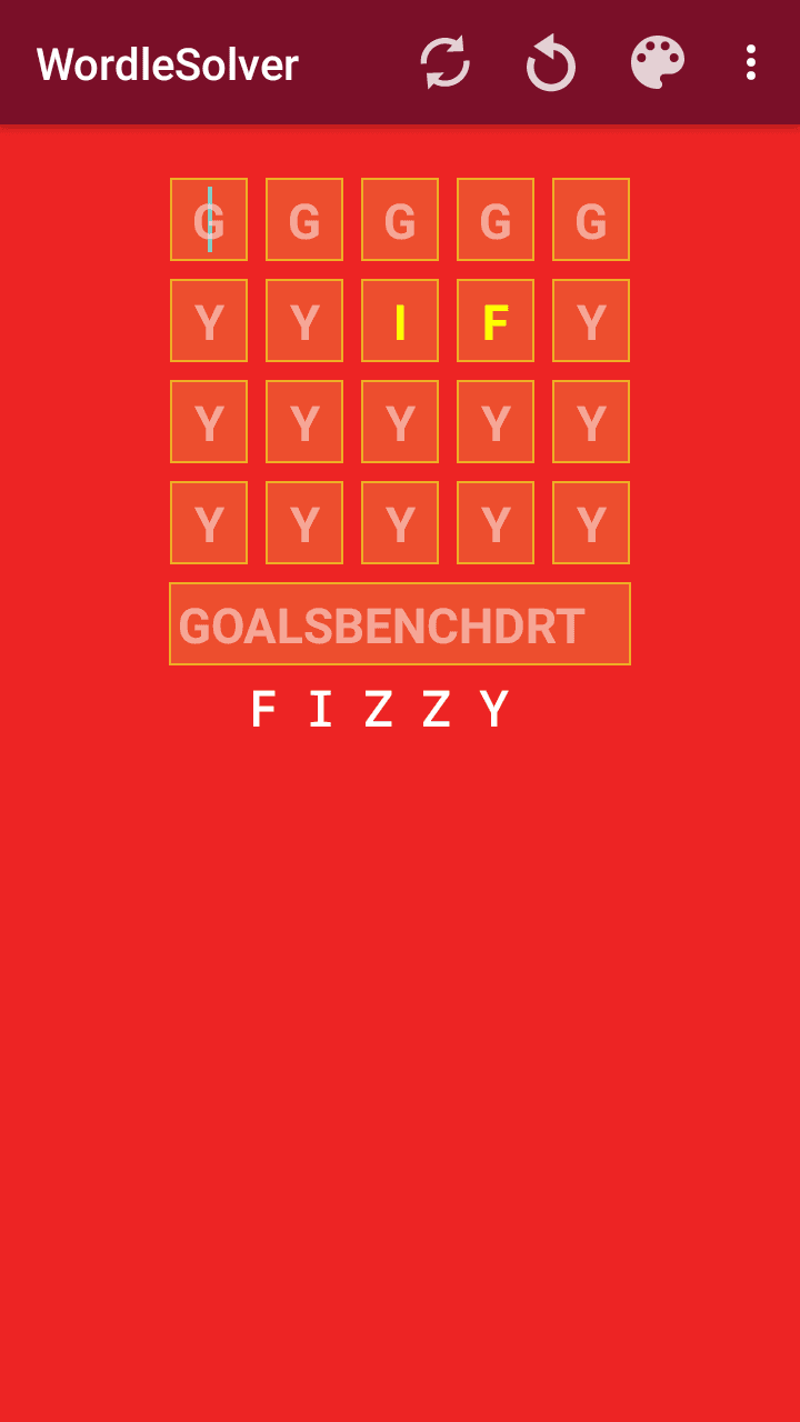 Скриншот 2 — WordleSolver