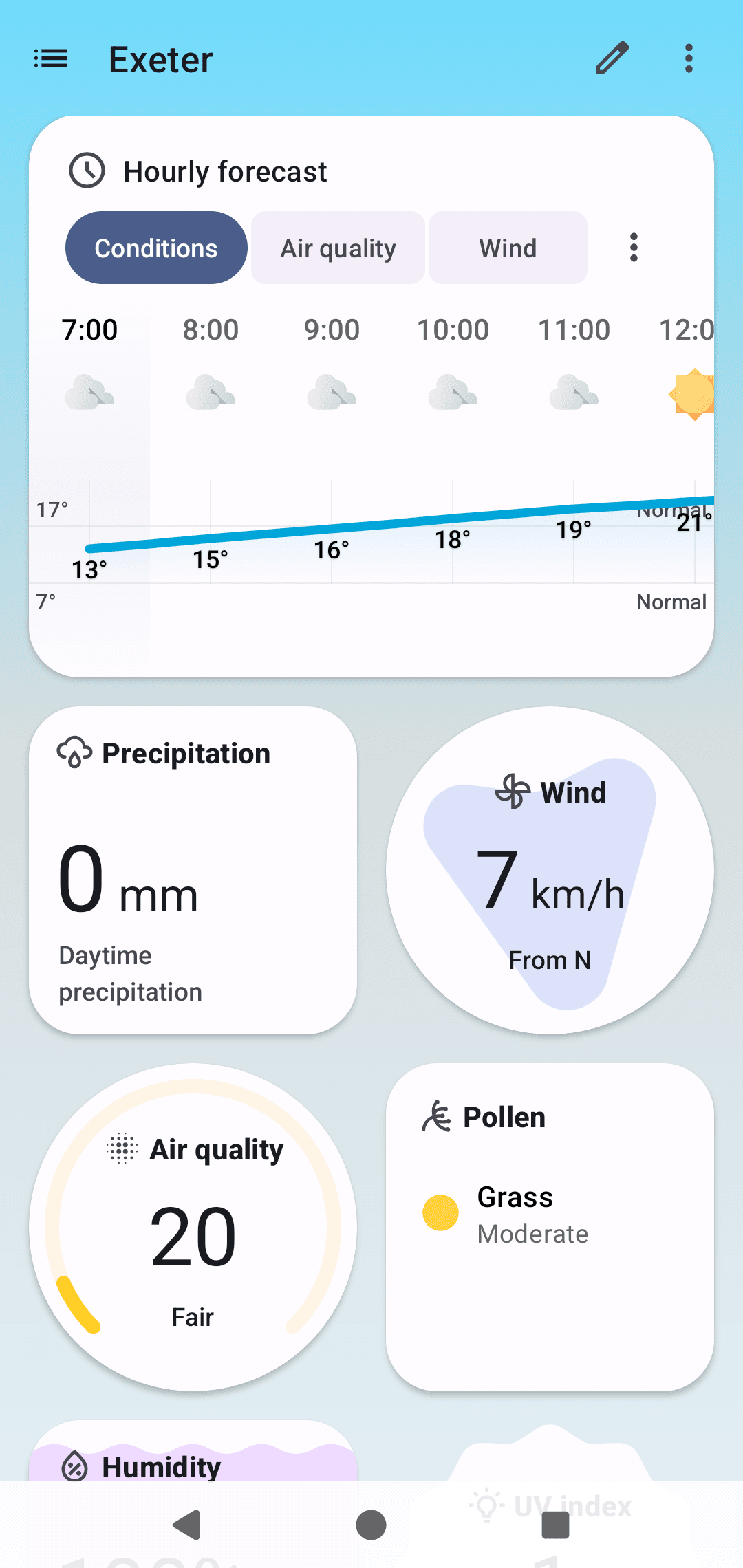 Скриншот 5 — Breezy Weather