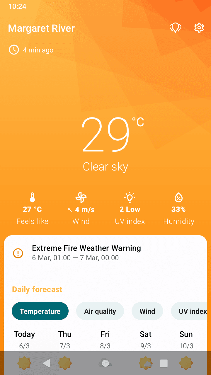 Скриншот 6 — Breezy Weather