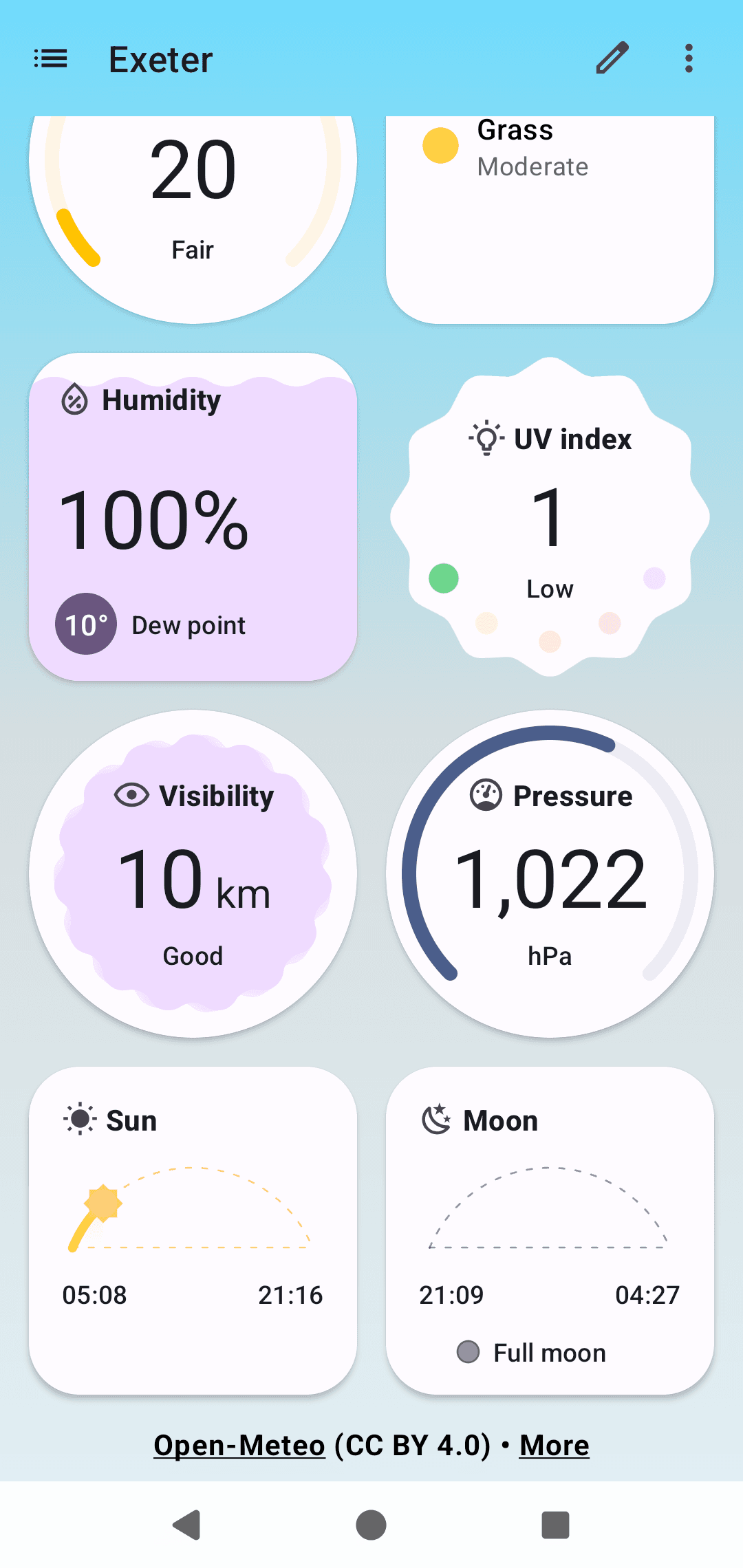 Скриншот 7 — Breezy Weather