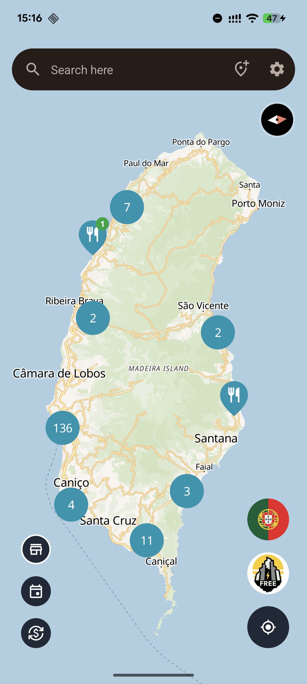 Скриншот 2 — BTC Map