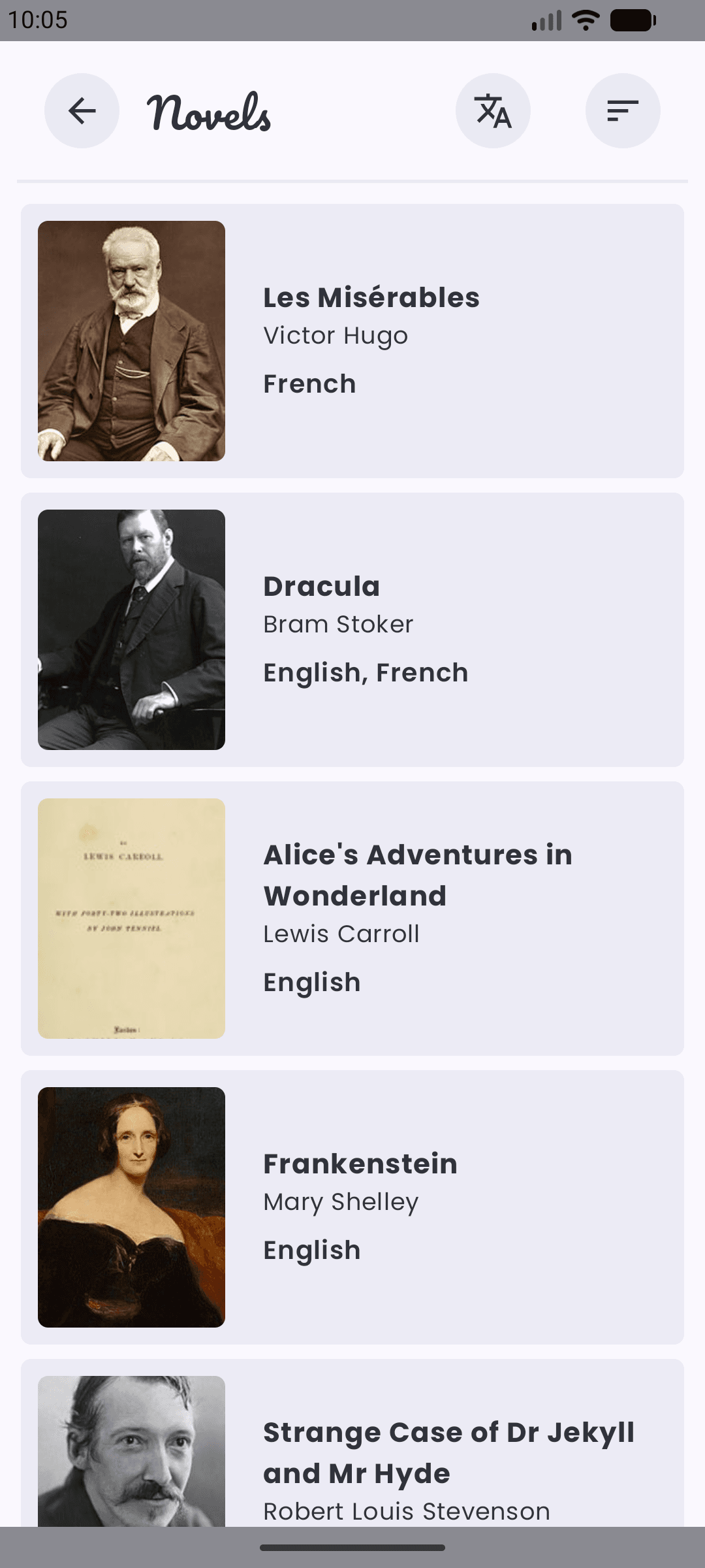 Скриншот 1 — Wikisource Reader