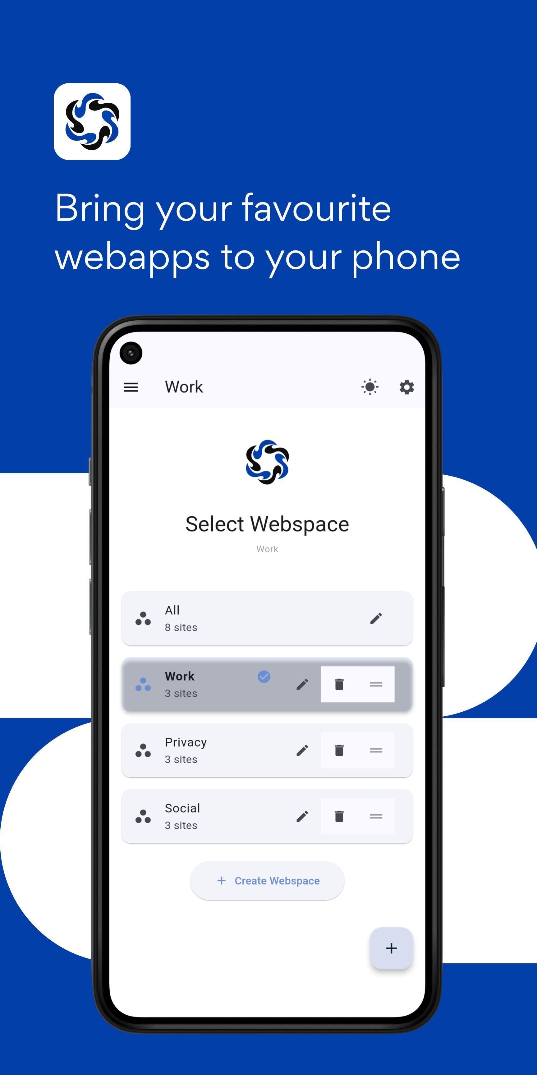 Скриншот 1 — WebSpace