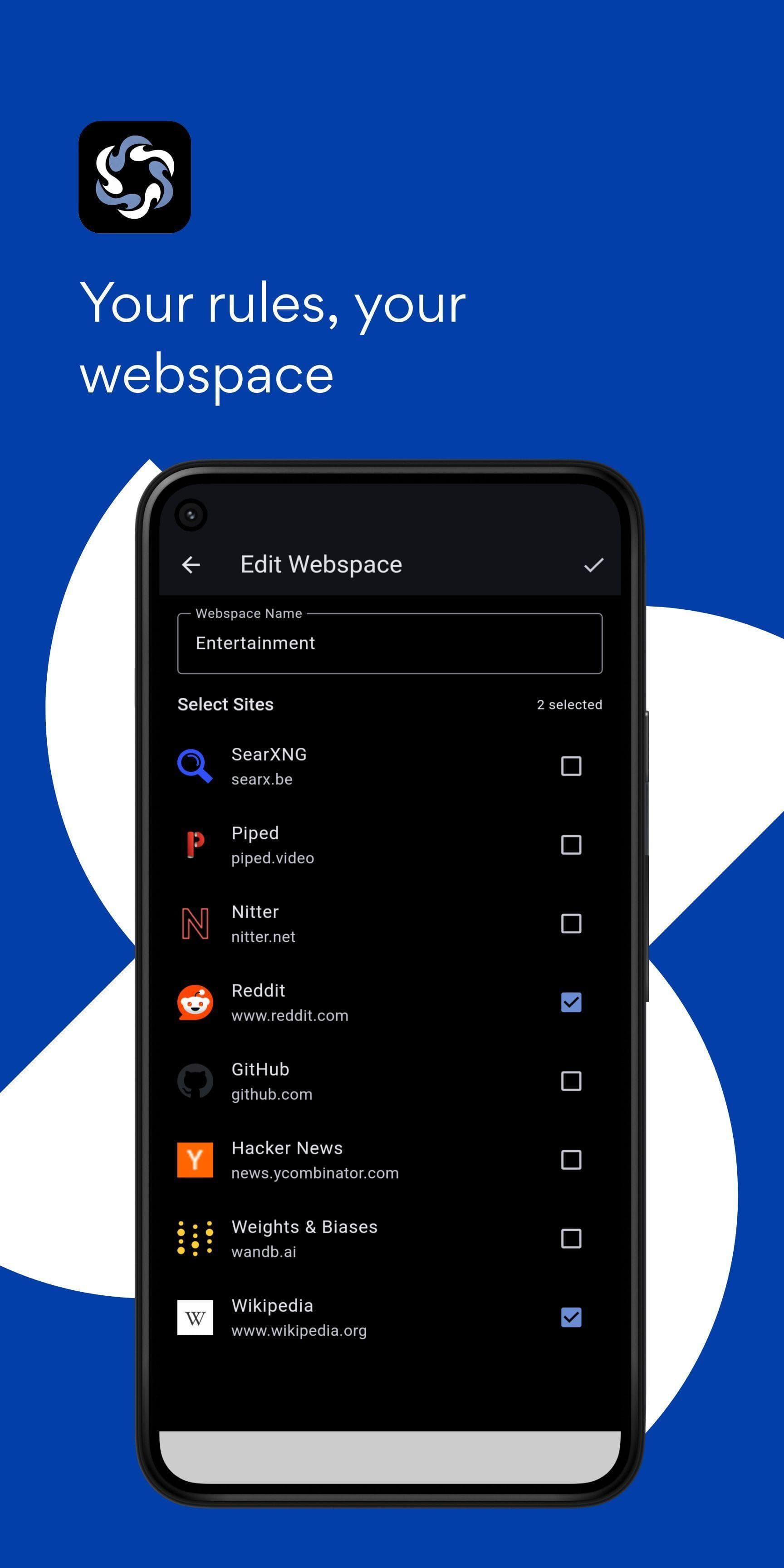 Скриншот 4 — WebSpace