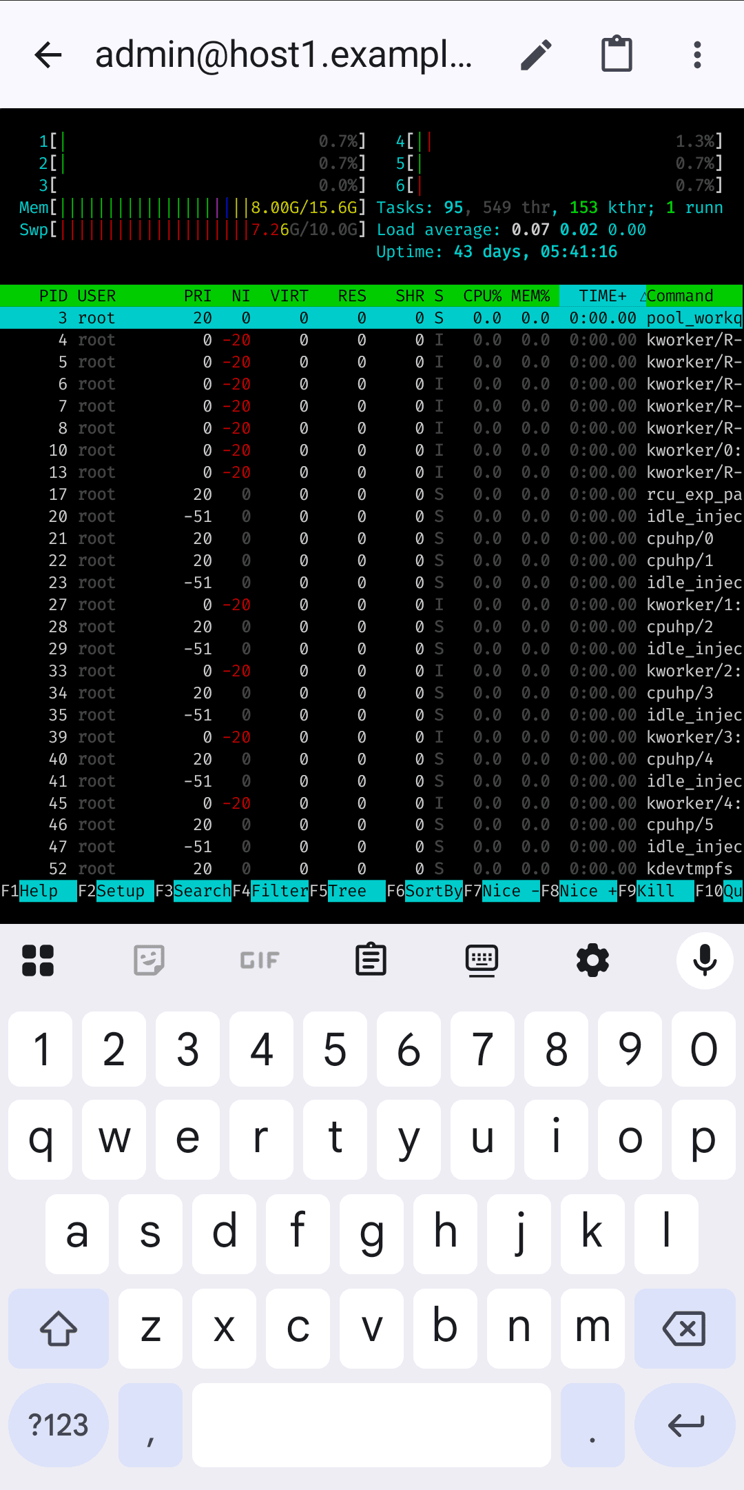 Скриншот 3 — ConnectBot