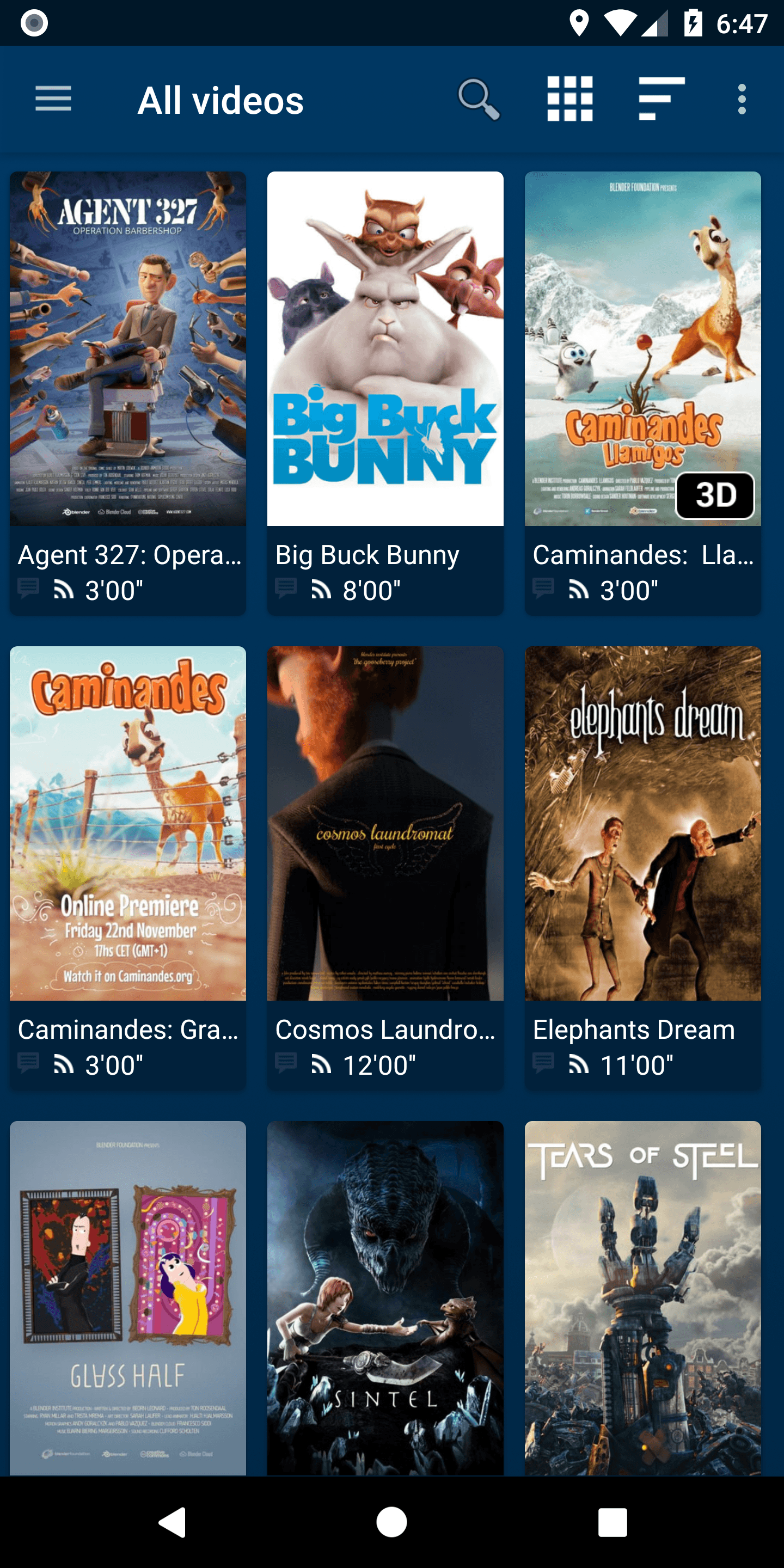 Скриншот 2 — Nova Video Player