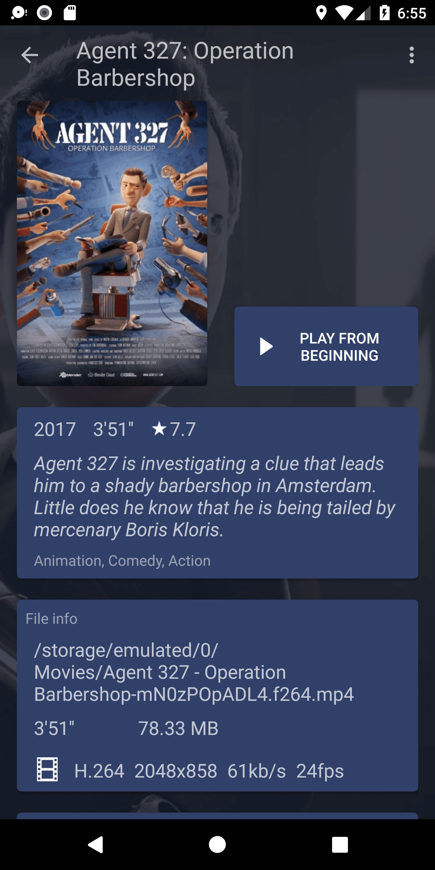 Скриншот 3 — Nova Video Player
