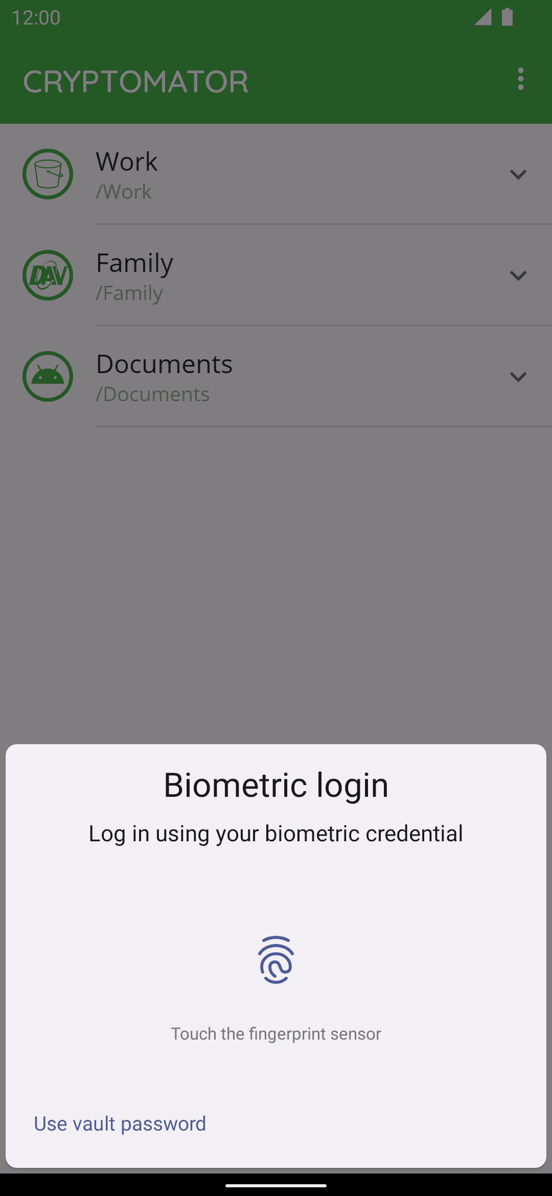 Скриншот 4 — Cryptomator