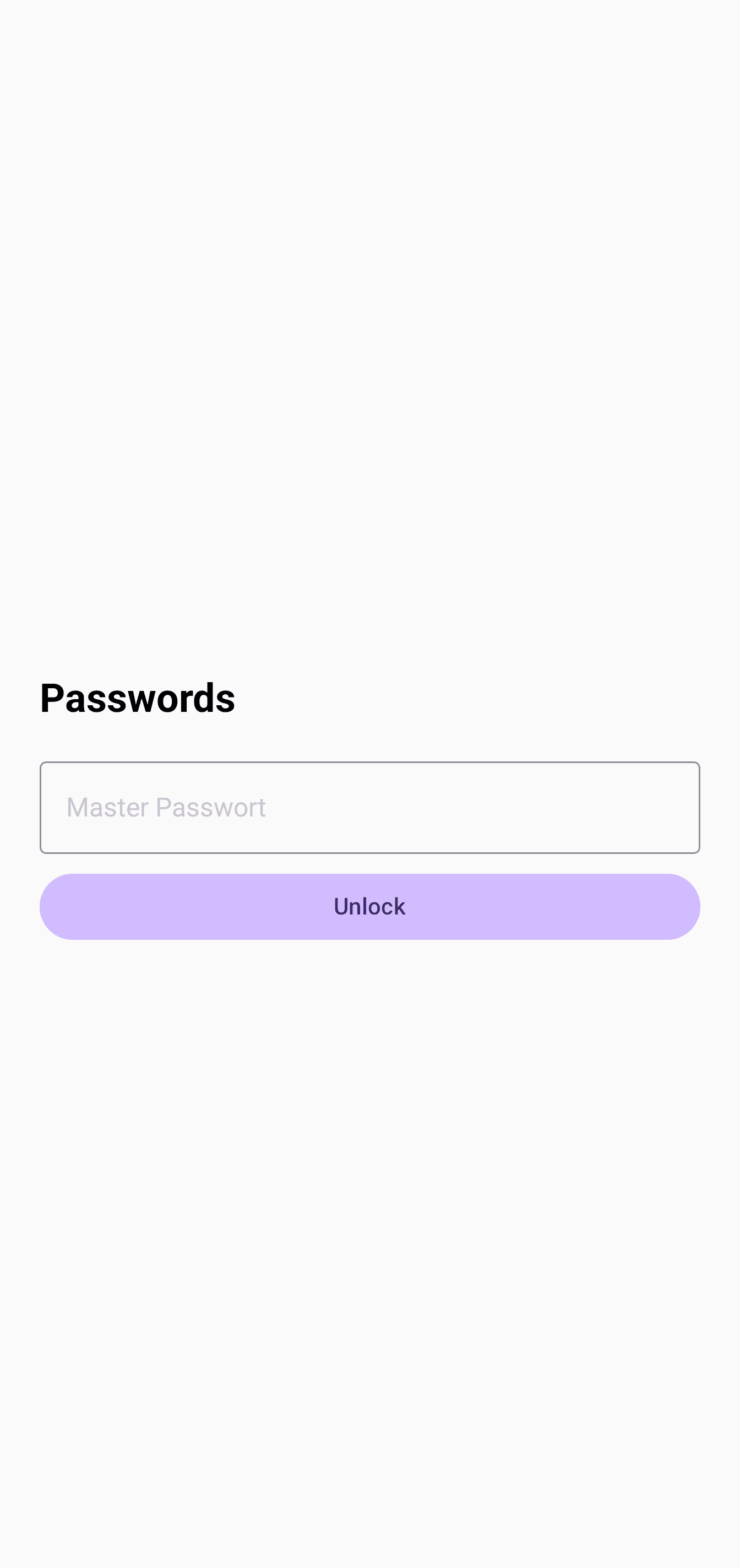 Скриншот 1 — Passwords